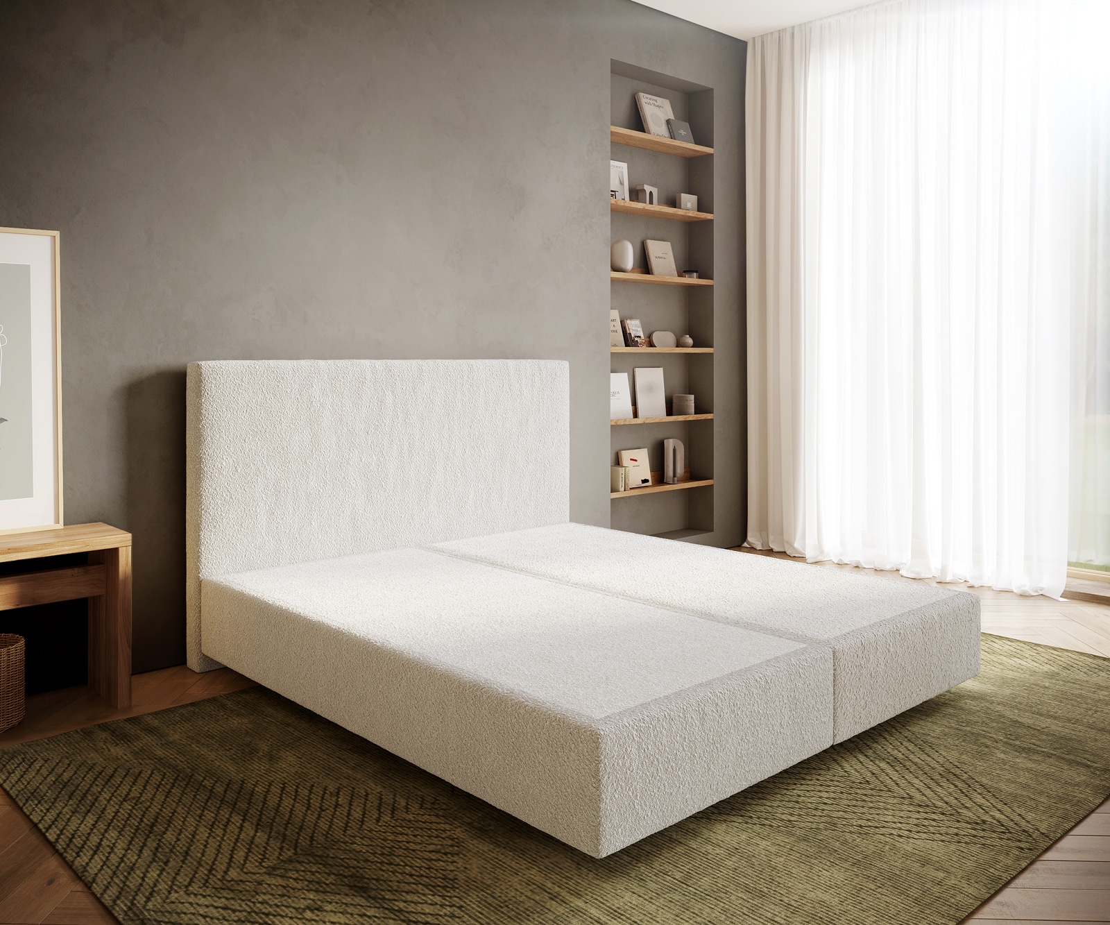 Boxspringgestell Dream-Well ohne Matratze und Topper Bettgestell Boxspringgestell Dream-Well ohne Matratze und Topper Bettgestell
