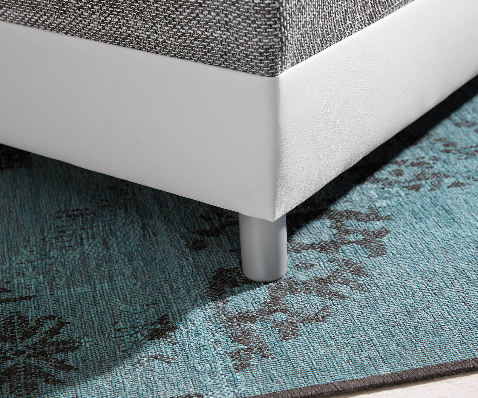 Hocker Clovis B98 x T83 Weiss/Hellgrau Modul Strukturstoff 6 Hocker Clovis B98 x T83 Weiss/Hellgrau Modul Strukturstoff 6