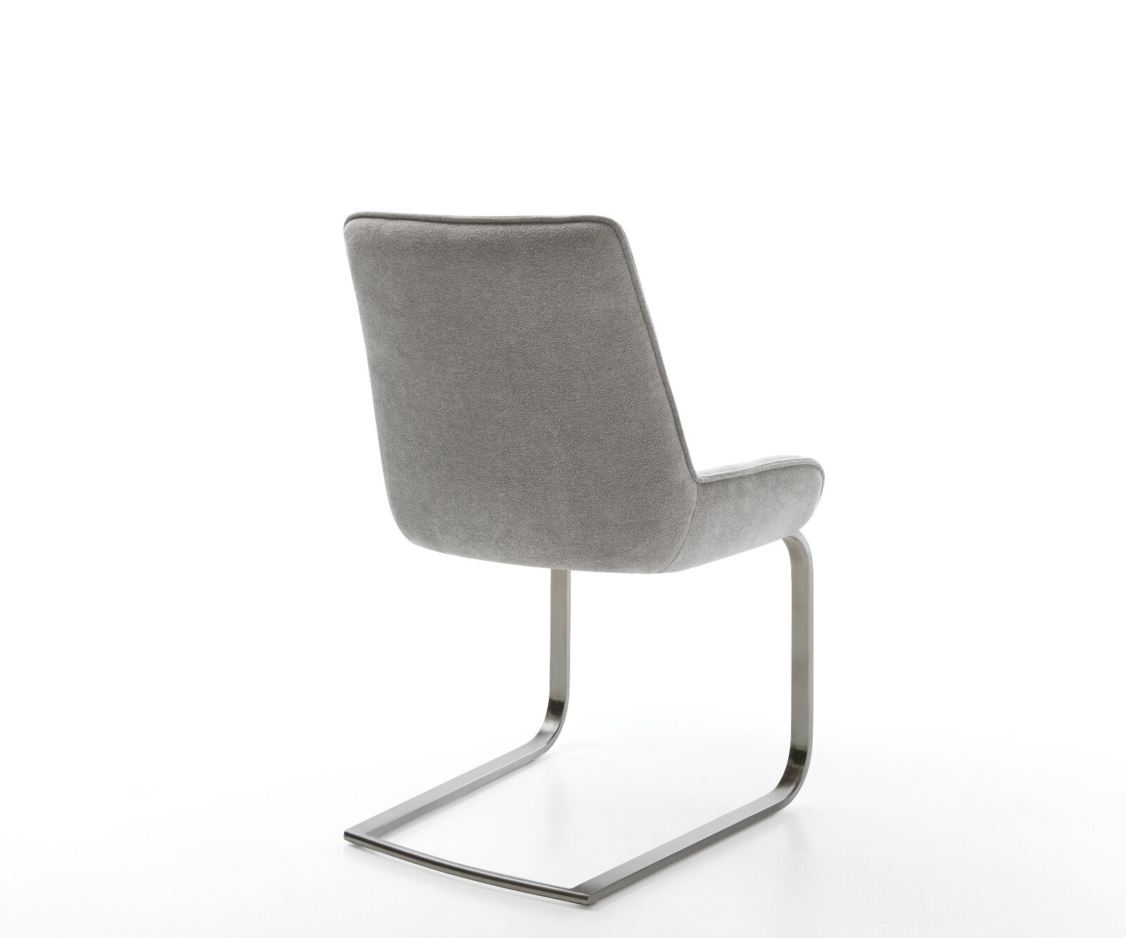 Cantilever Taimi-Flex tissu structuré doux gris pied cantilever plat grafiete 5