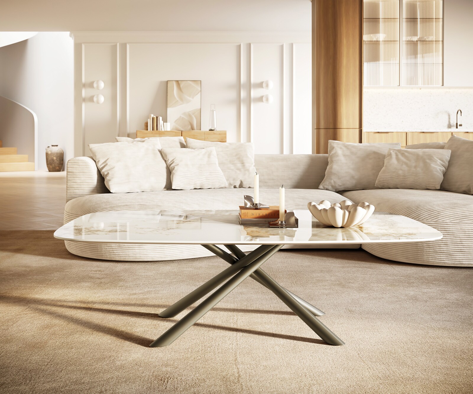Couchtisch Edge Boot 140x80 cm Keramik Minas Melange Sarity Metall Effektfinish Titan 1 Couchtisch Edge Boot 140x80 cm Keramik Minas Melange Sarity Metall Effektfinish Titan 1