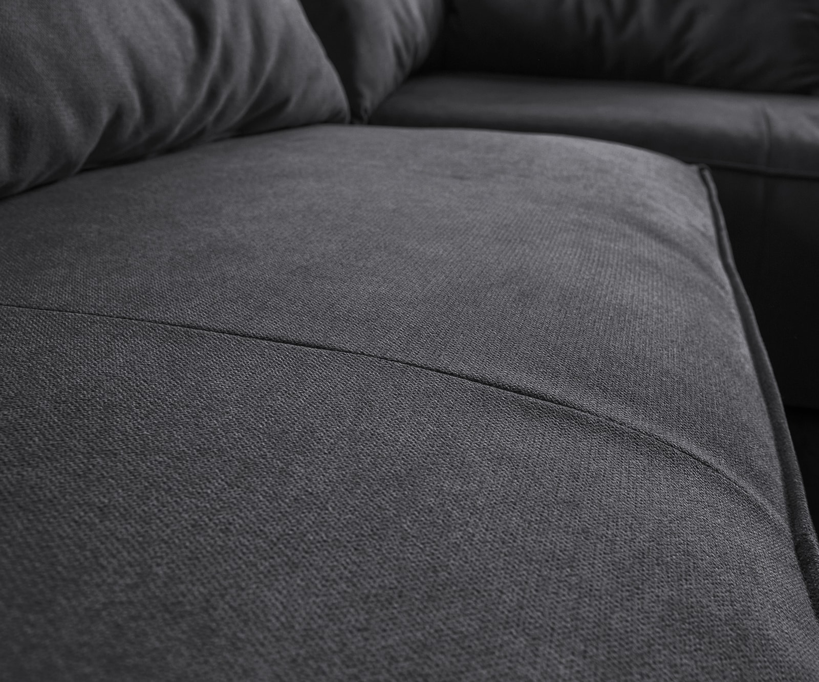 Ecksofa Brom 267x173 cm Graphite Ottomane variabel  5 Ecksofa Brom 267x173 cm Graphite Ottomane variabel  5