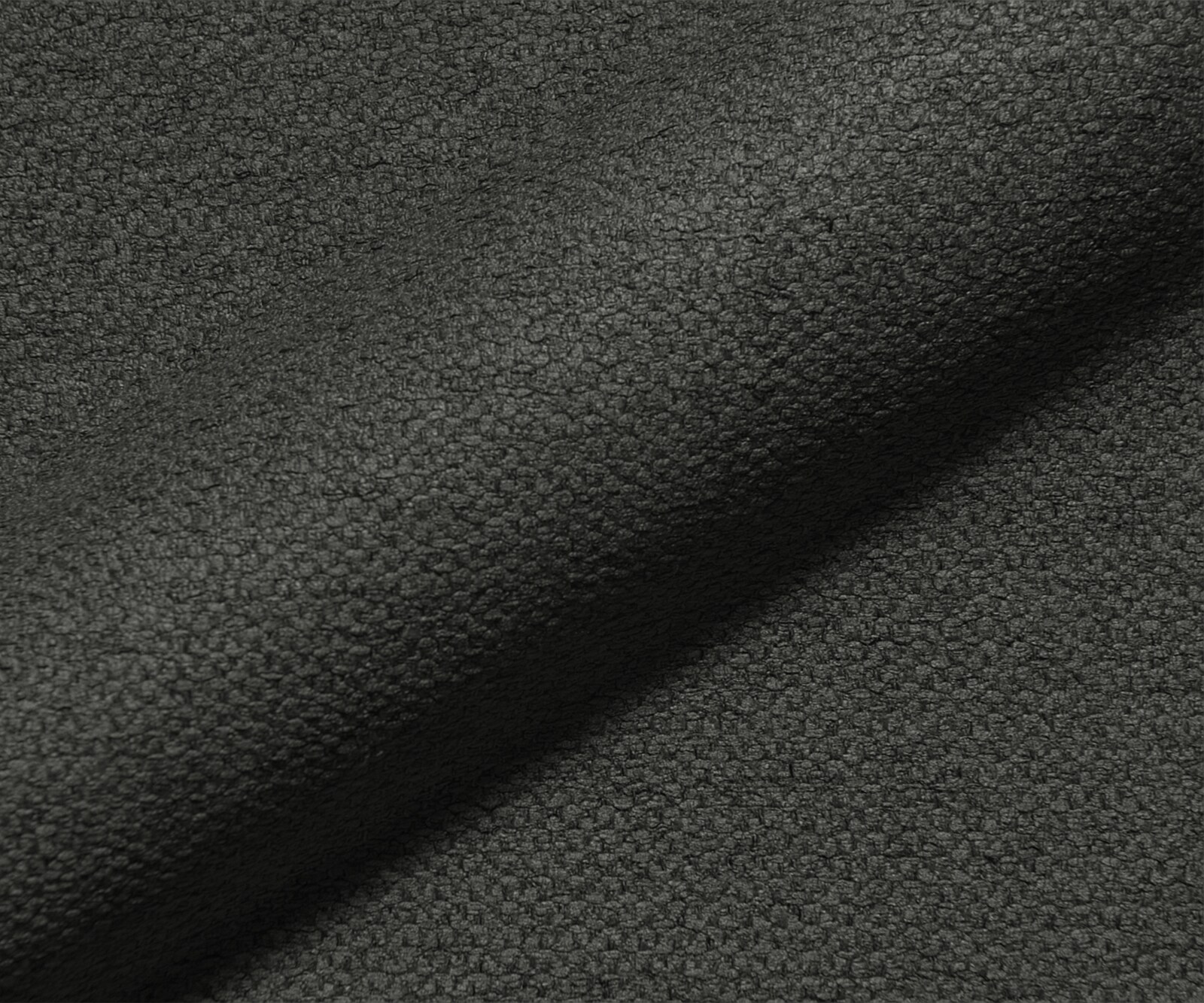 Chaise-de-bar Yulo-Flex tissu texturé anthracite chaise cantilever métal plat 5