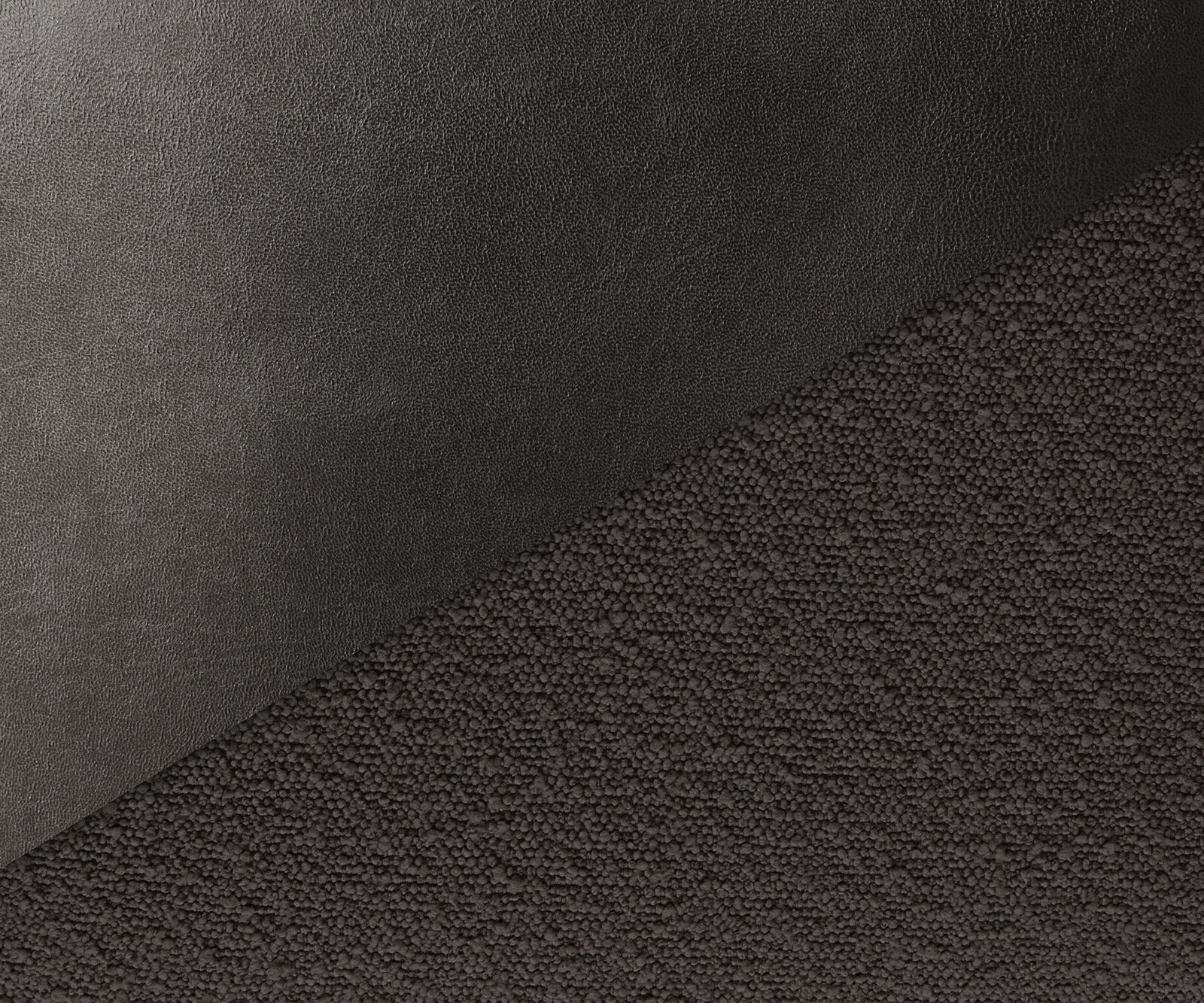 Chaise-de-salle-à-manger Zoa-Flex tissu mixte noir pied trapèze noir ressorts ensachés 3