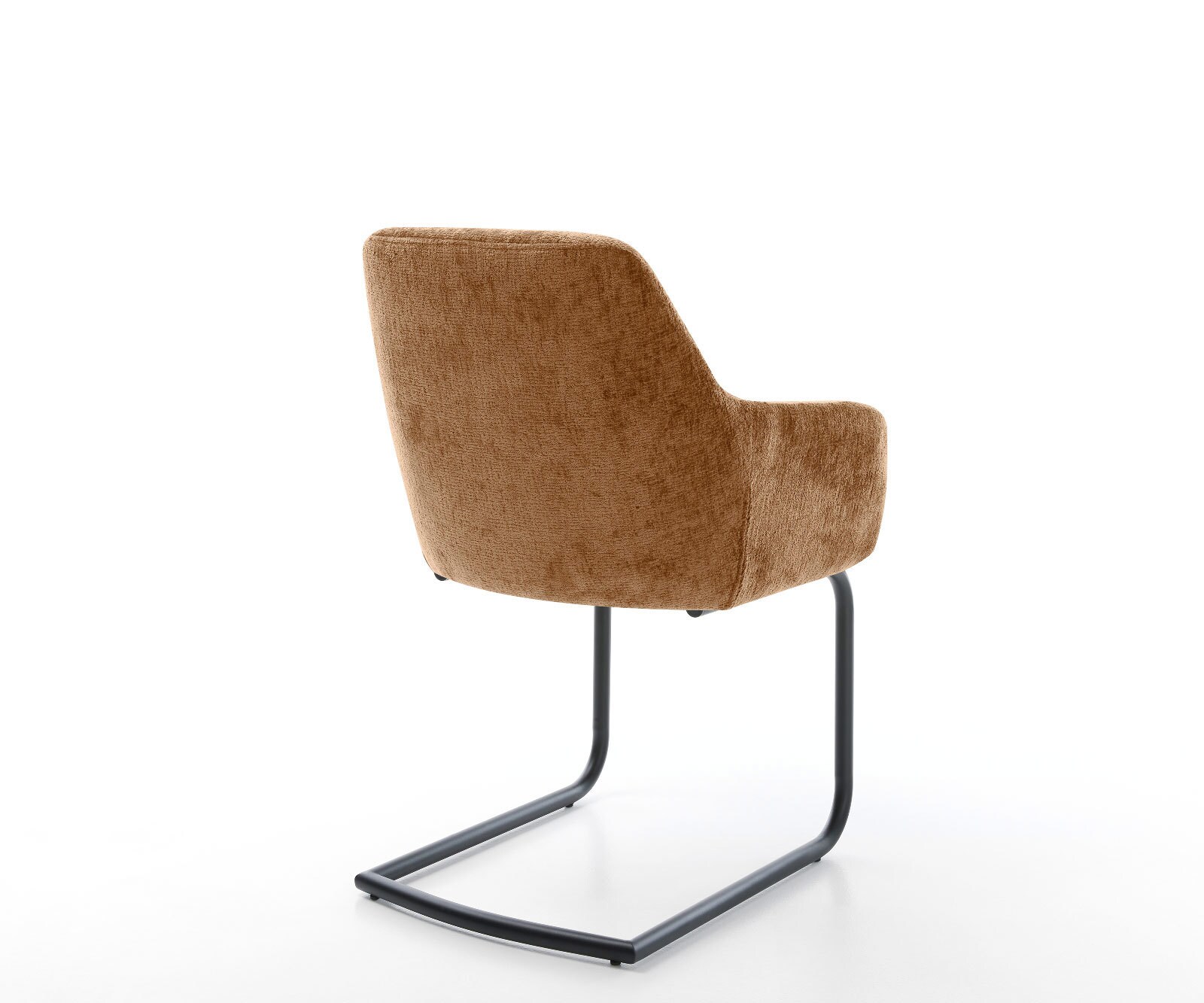 Cantilever Pejo-Flex chenille rouille pied cantilever rond noir ressorts ensachés 4 Cantilever Pejo-Flex chenille rouille pied cantilever rond noir ressorts ensachés 4