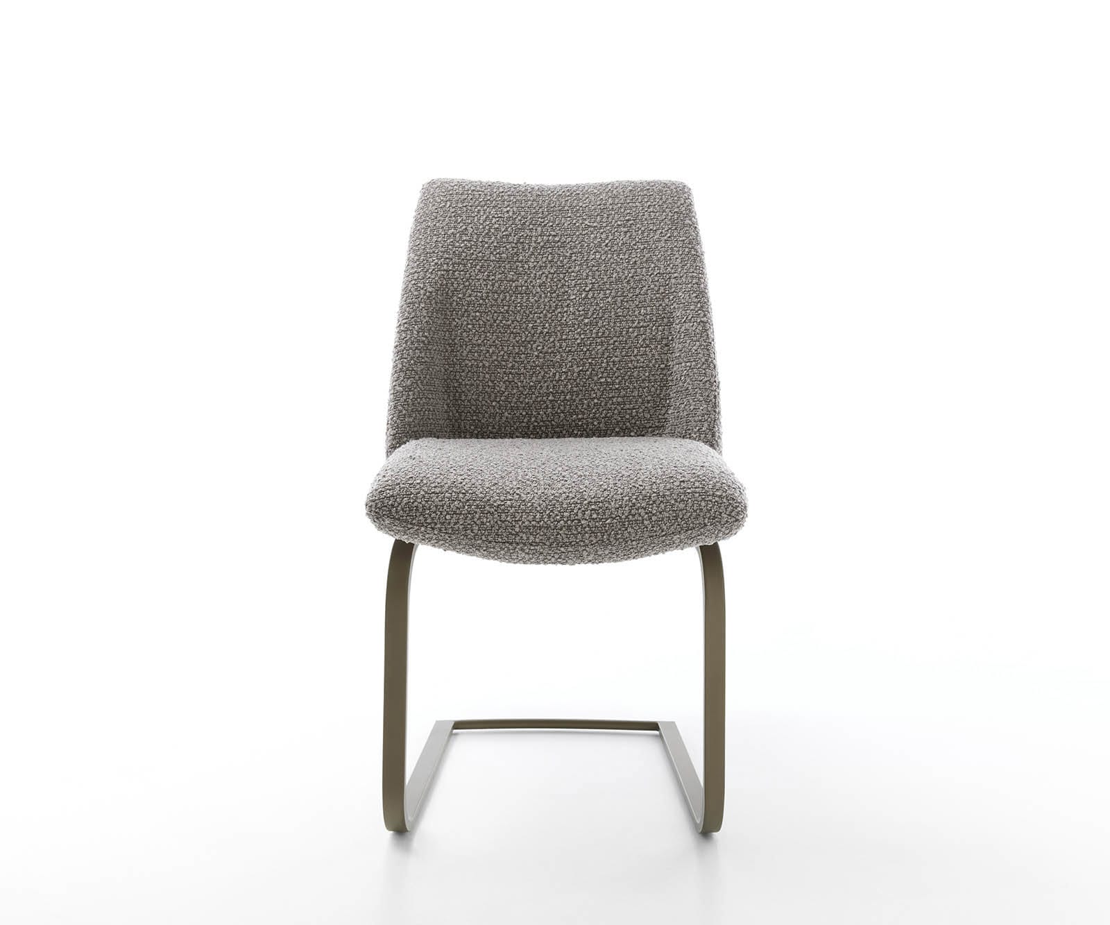 Freischwinger Elso-Flex Bouclé Silbergrau Freischwinger flach Effektfinish Titan Taschenfederkern 1 Freischwinger Elso-Flex Bouclé Silbergrau Freischwinger flach Effektfinish Titan Taschenfederkern 1