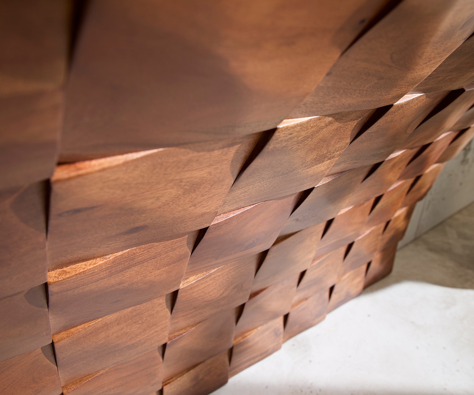 Konsole Eremos 120x35 cm Akazie Braun 5 Konsole Eremos 120x35 cm Akazie Braun 5