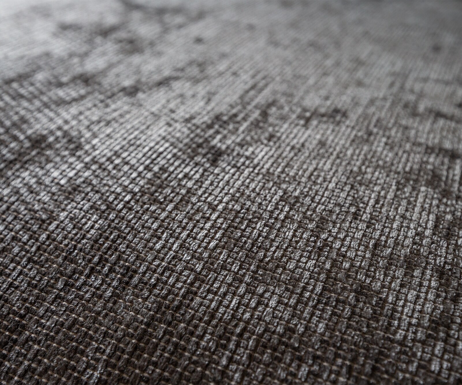 Canapé-d'angle Sottil 290 x 165cm chenille anthracite Recamière gauche 3