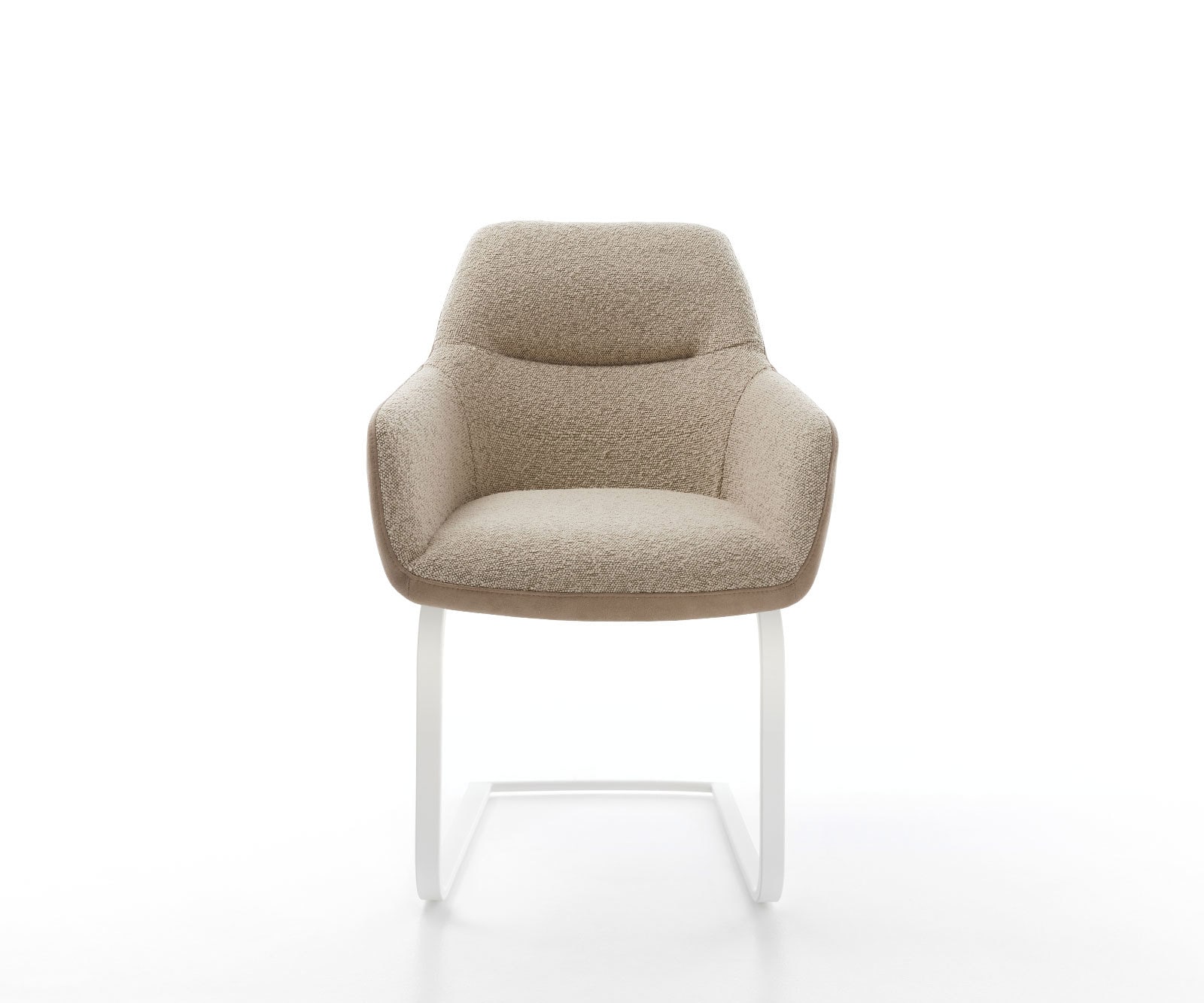 Cantilever Pejo-Flex tissu mixte couleur boue pied cantilever plat blanc ressorts ensachés 1 Cantilever Pejo-Flex tissu mixte couleur boue pied cantilever plat blanc ressorts ensachés 1