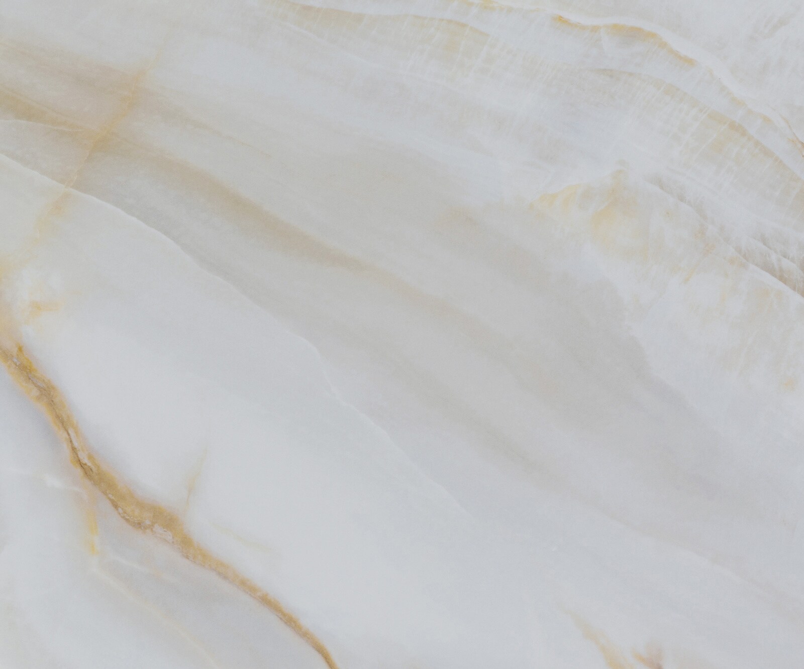 Table à manger Edge 300x100 cm céramique Onyx Pearl Estelar rond métal finition effet titane 2