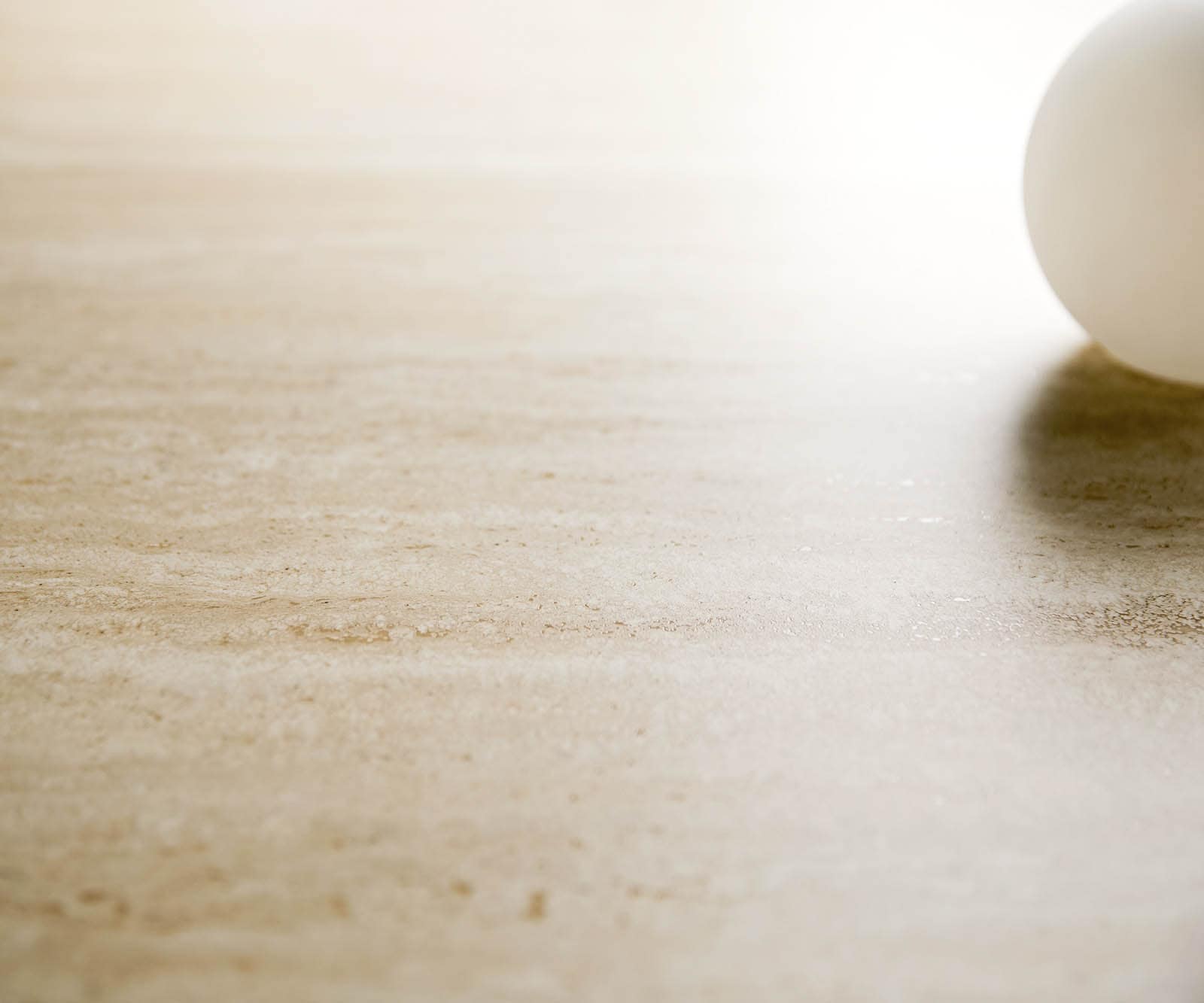 Table à manger Edge 180-220x100 céramique Travertin nature Spider acier plat noir extensible 4