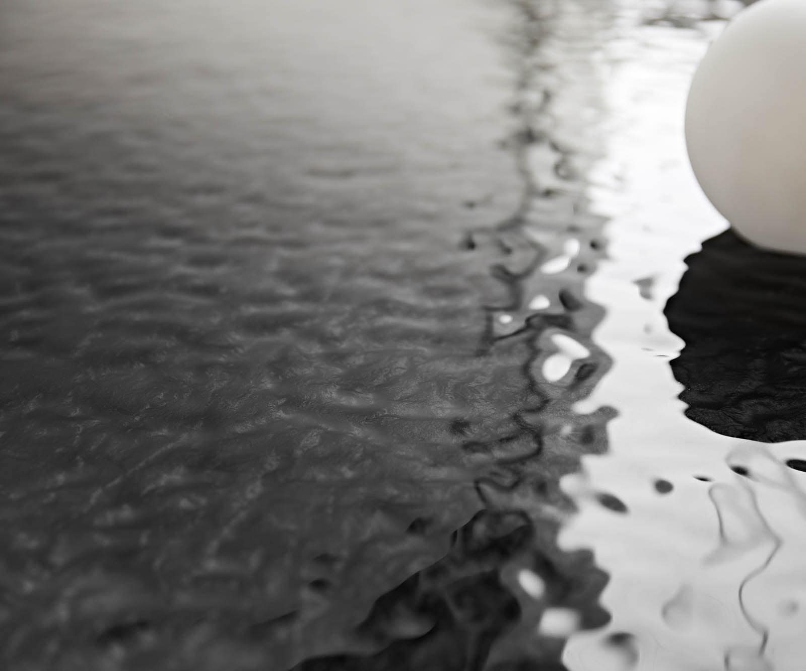 Esstisch Edge 300x100 Reliefglas Rauchschwarz 3D-Design V-Gestell Flachstahl Schwarz 3 Esstisch Edge 300x100 Reliefglas Rauchschwarz 3D-Design V-Gestell Flachstahl Schwarz 3