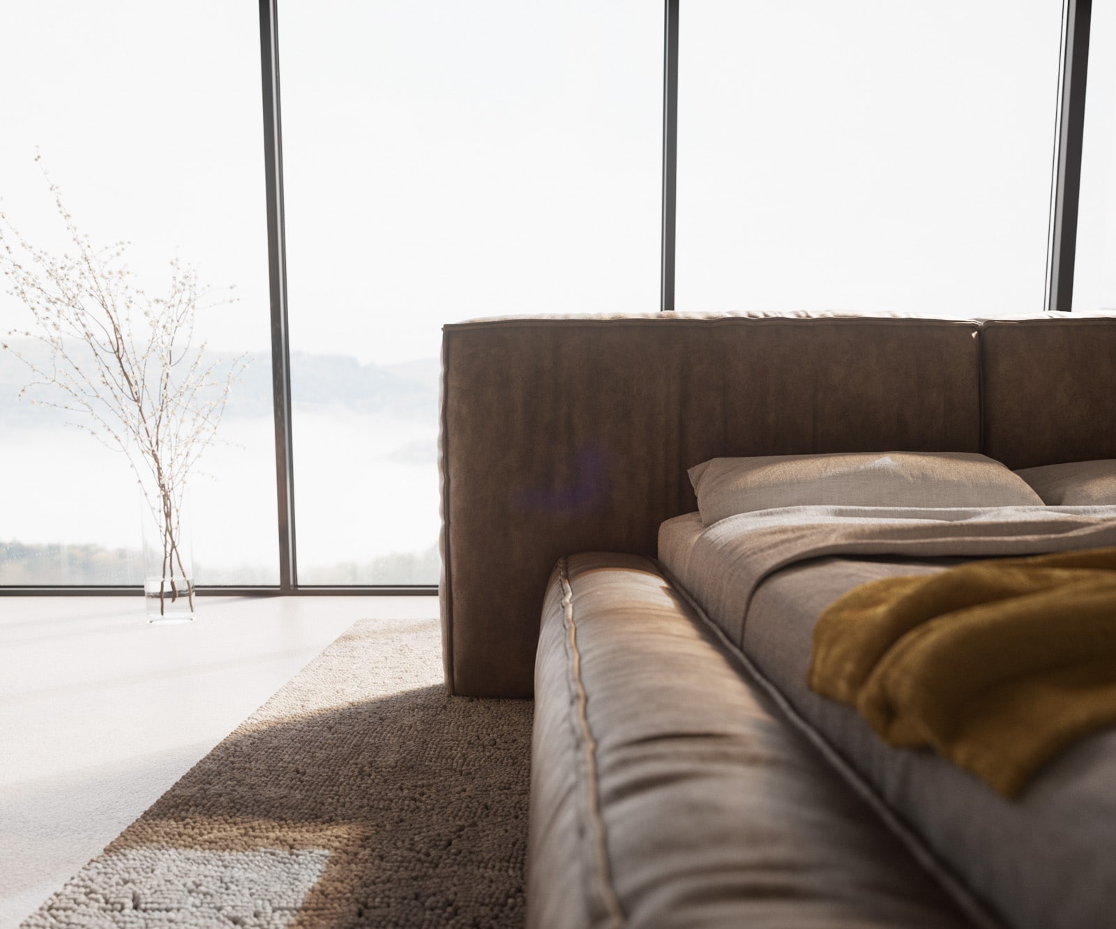 Polsterbettgestell Coperti 140x200 cm Mikrofaser Taupe Vintage 4 Polsterbettgestell Coperti 140x200 cm Mikrofaser Taupe Vintage 4