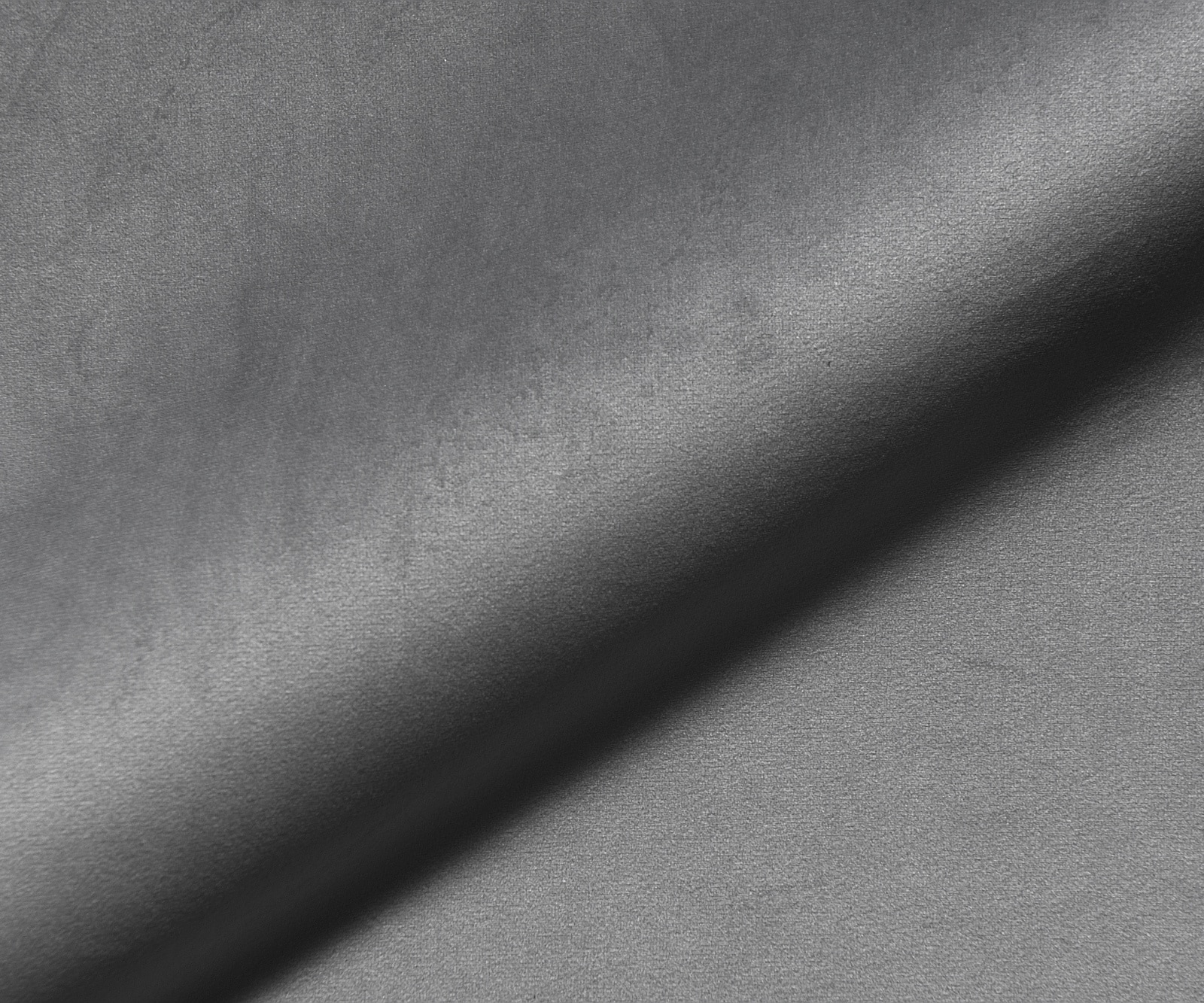 Cantilever Keila-Flex avec accoudoirs velours gris pied cantilever rond acier inoxydable brossé 3