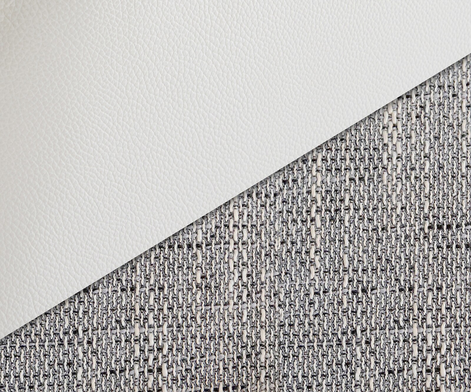 Ecksofa Clovis Weiss Hellgrau modular Hocker Armlehne Ottomane Rechts 4 Ecksofa Clovis Weiss Hellgrau modular Hocker Armlehne Ottomane Rechts 4