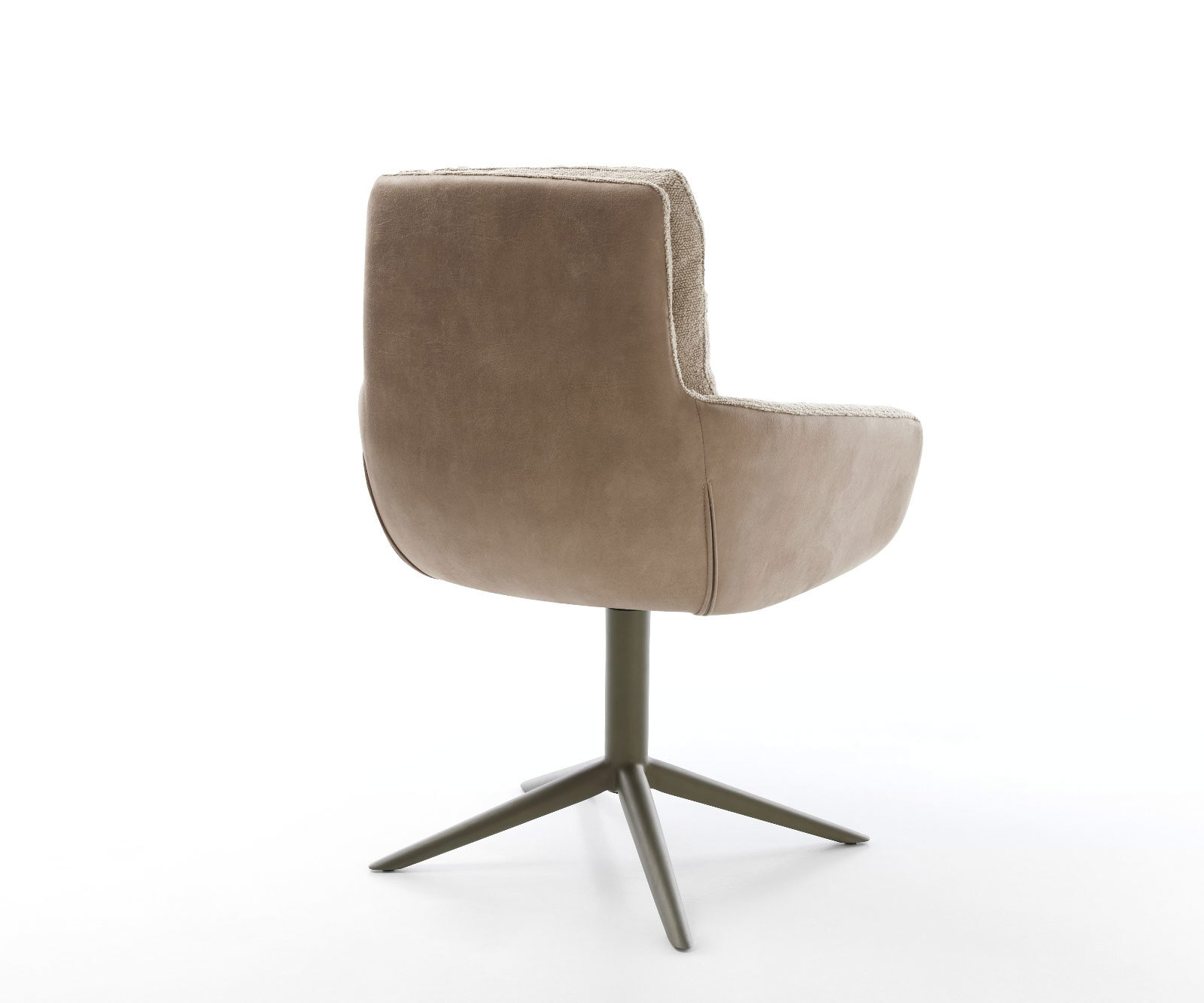 Drehstuhl Abelia-Flex mit Armlehnen Materialmix Schlamm Fußkreuz Effektfinish Titan 360° drehbar Wippfunktion 5 Drehstuhl Abelia-Flex mit Armlehnen Materialmix Schlamm Fußkreuz Effektfinish Titan 360° drehbar Wippfunktion 5