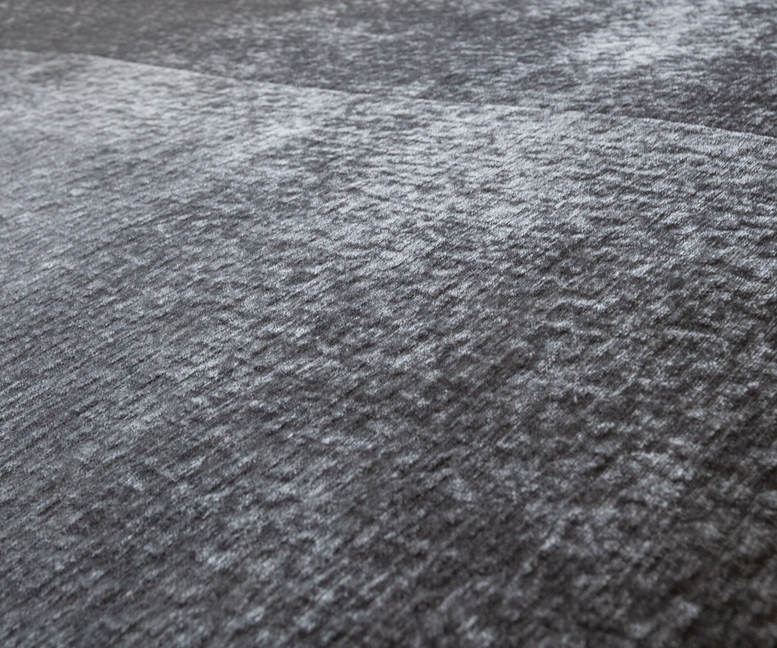 Ecksofa Sottil 290 x 165cm Chenille Grau Recamiere links 2