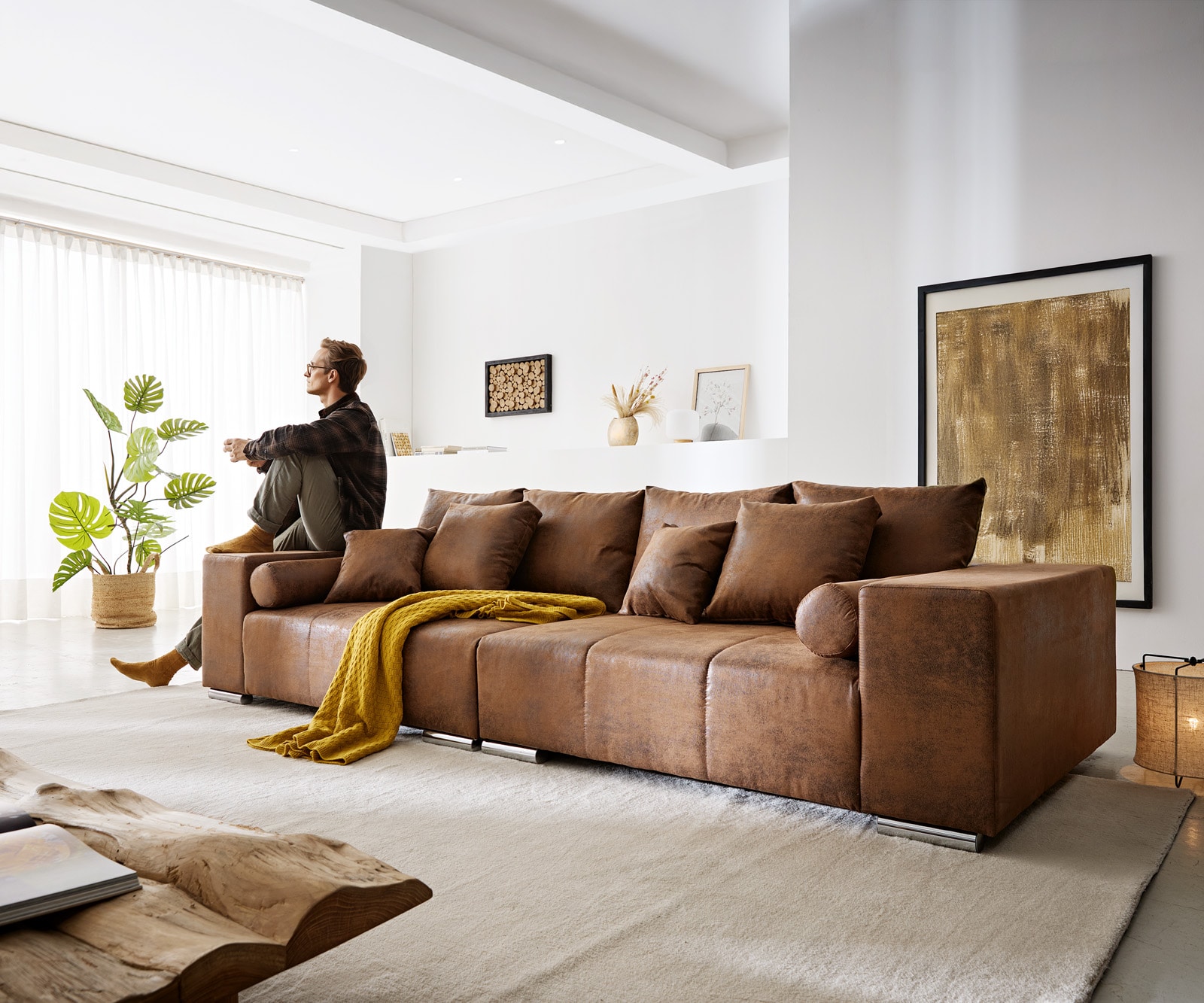 Big-Sofa Marbeya mit Kissen 3 Big-Sofa Marbeya mit Kissen 3