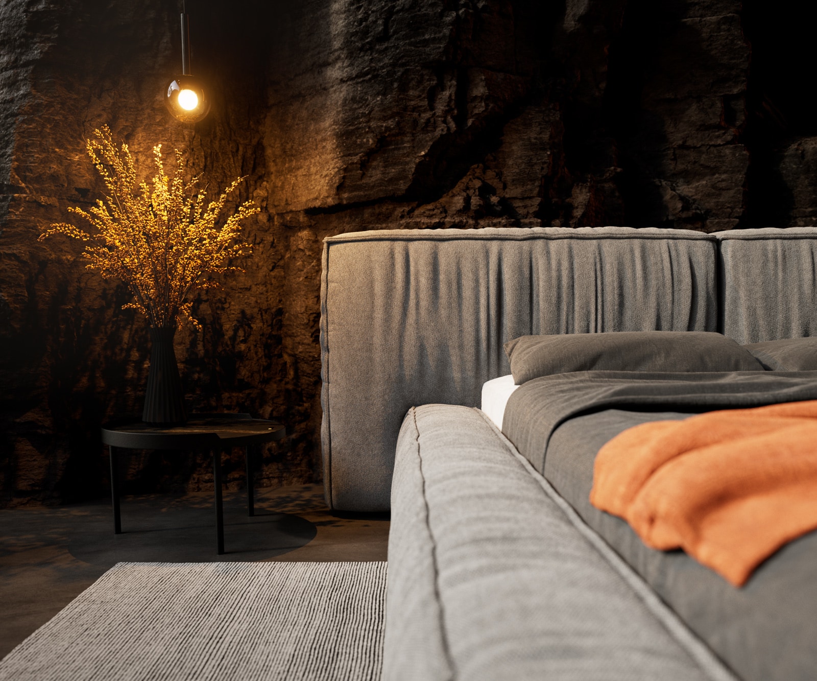 Polsterbettgestell Coperti 140x200 cm Mikrofaser Grau 4 Polsterbettgestell Coperti 140x200 cm Mikrofaser Grau 4