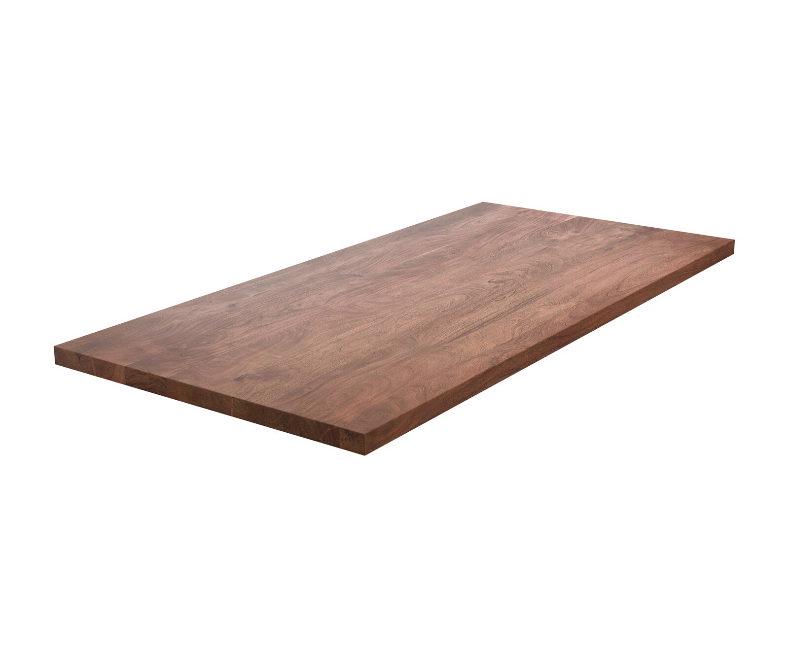 Esstischplatte Edge 200x100cm XL Akazie Braun 1