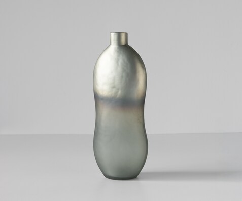 Vase Mireva B18 x T11 x H41 cm Glas Aurora Mundgeblasen