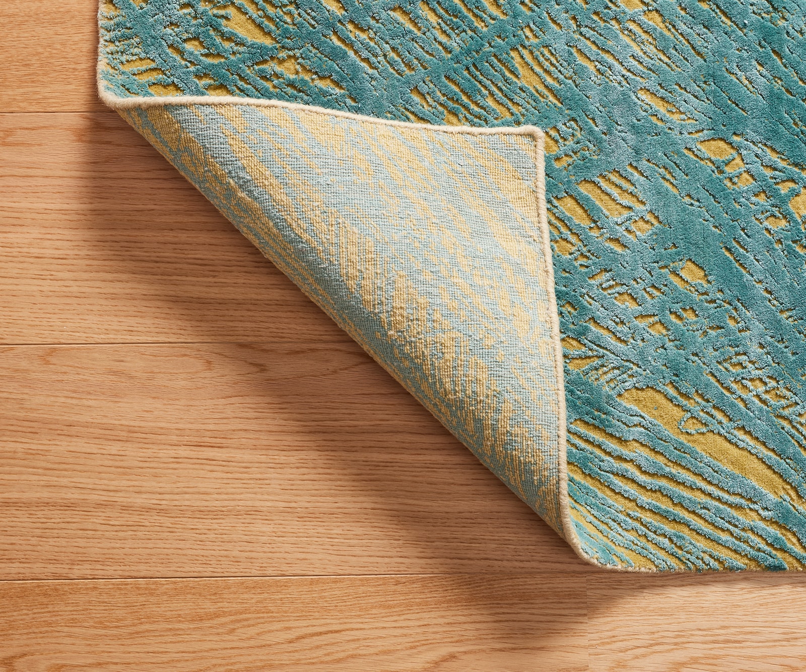 Teppich Handgeknüpft Free Verse 250x300 cm Gelb by Jaipur Rugs 4 Teppich Handgeknüpft Free Verse 250x300 cm Gelb by Jaipur Rugs 4