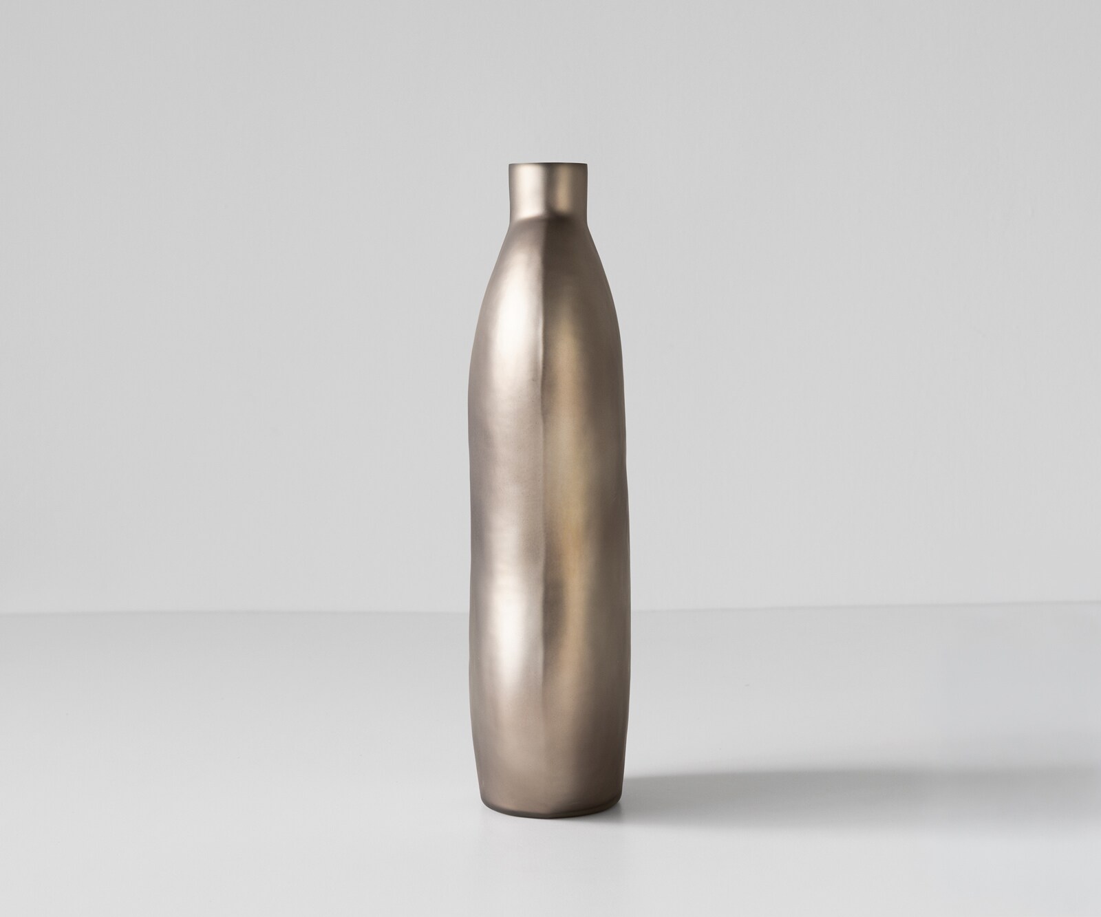 Vase Mireva B18 x T11 x H41 cm Glas Opal Mundgeblasen 4