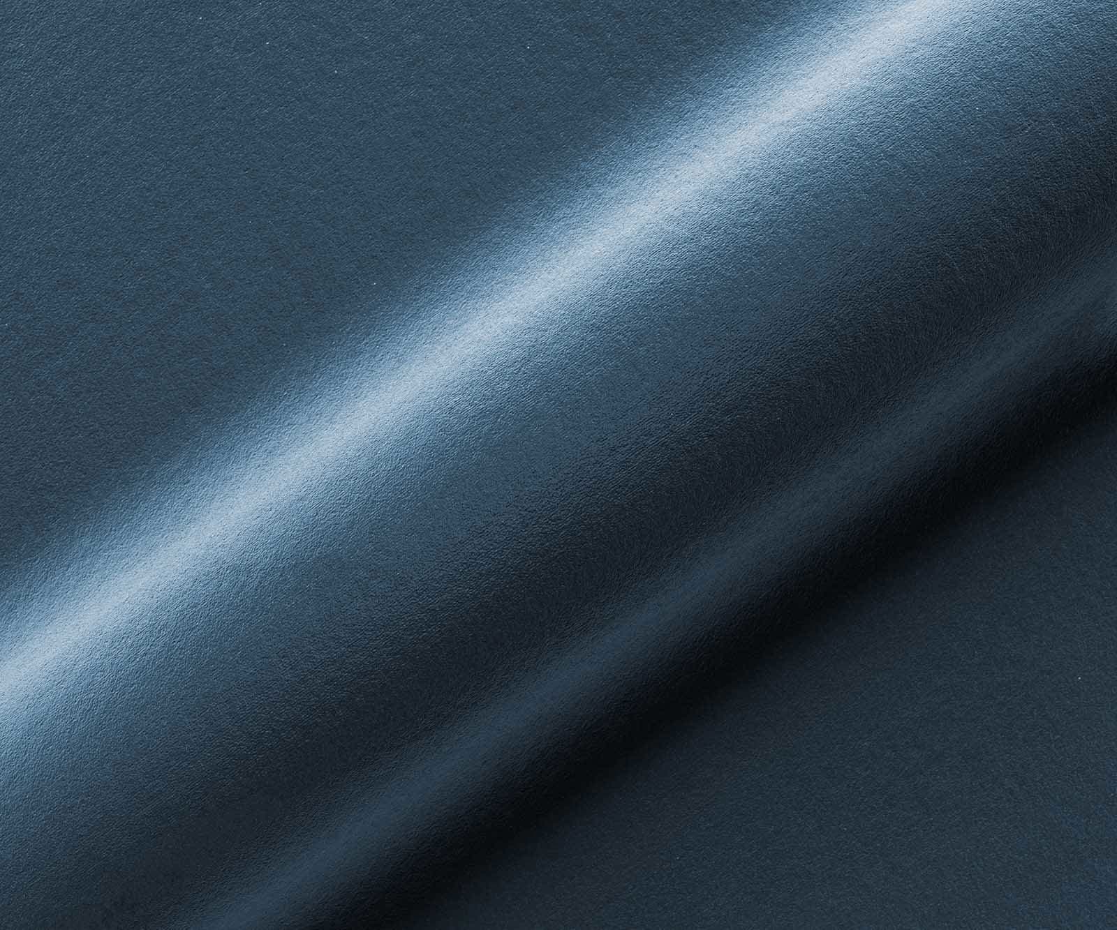 Chaise-de-bar Pela-Flex velours bleu chaise cantilever métal plat 5