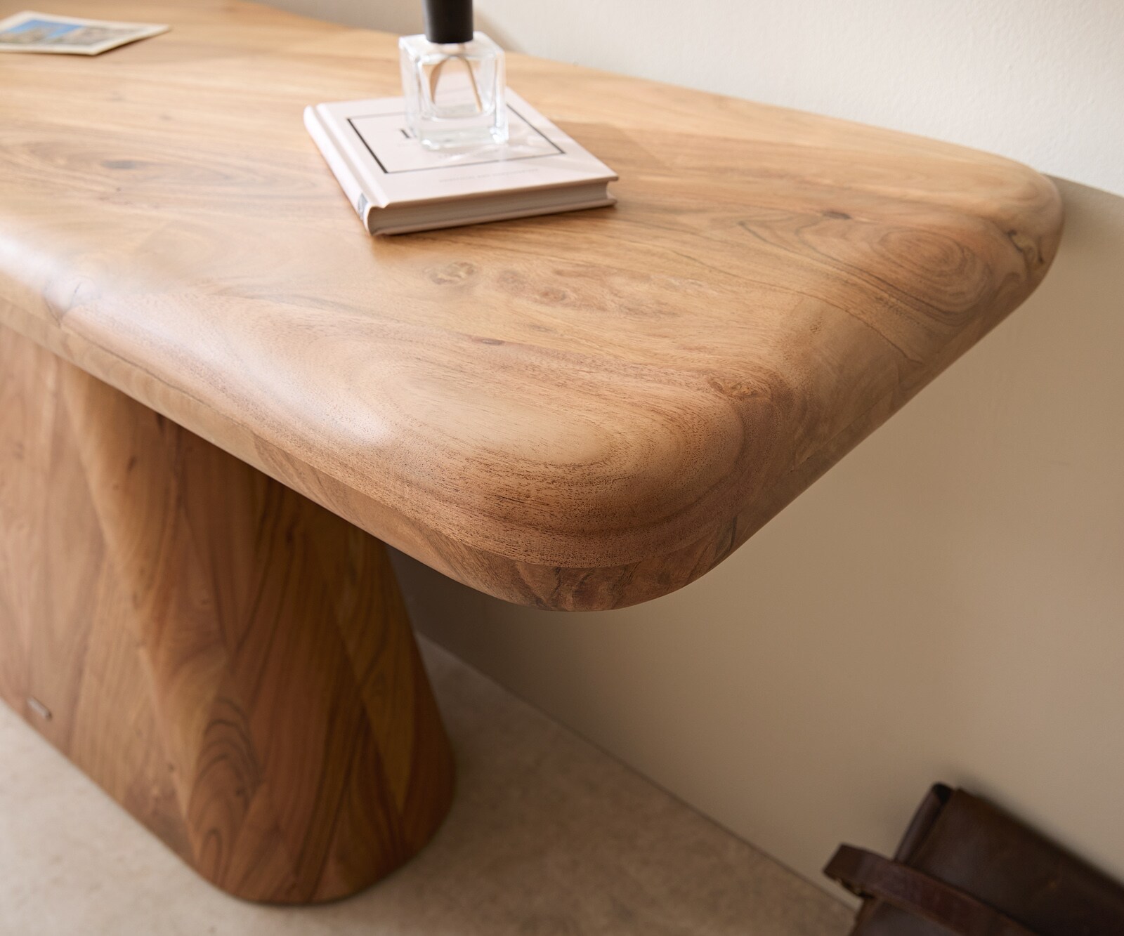 Konsolentisch Suva 180x45 cm Akazie Natur 4