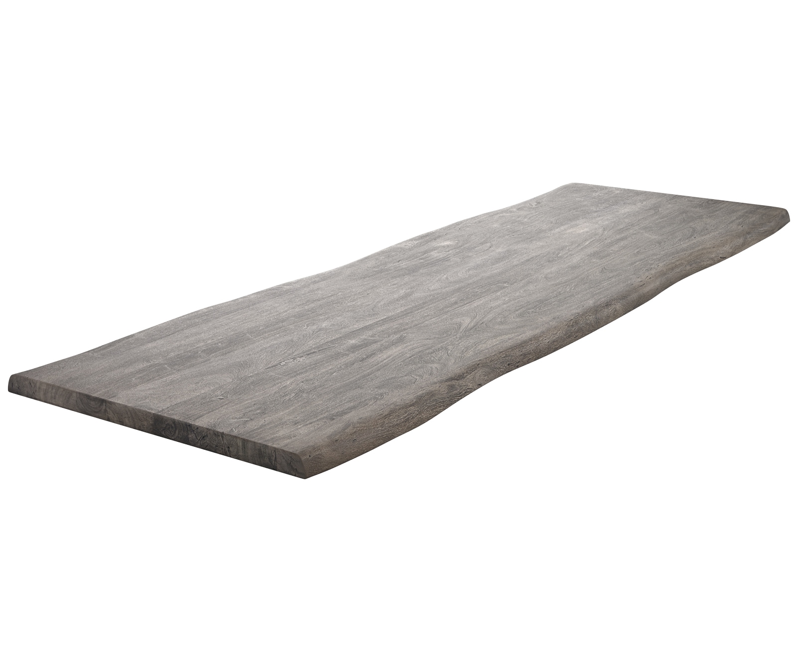Esstischplatte Edge 300x100cm XL Akazie Platin Live-Edge