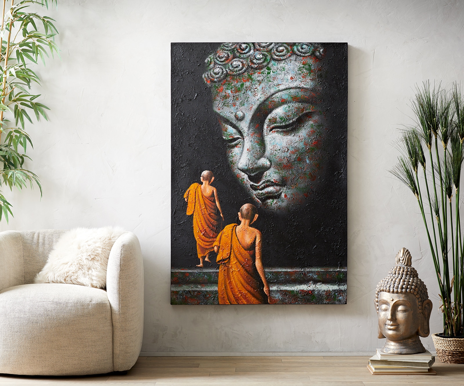 Gemälde Dafina 100x150 cm Mehrfarbig Acryl auf Leinwand Gemälde Dafina 100x150 cm Mehrfarbig Acryl auf Leinwand