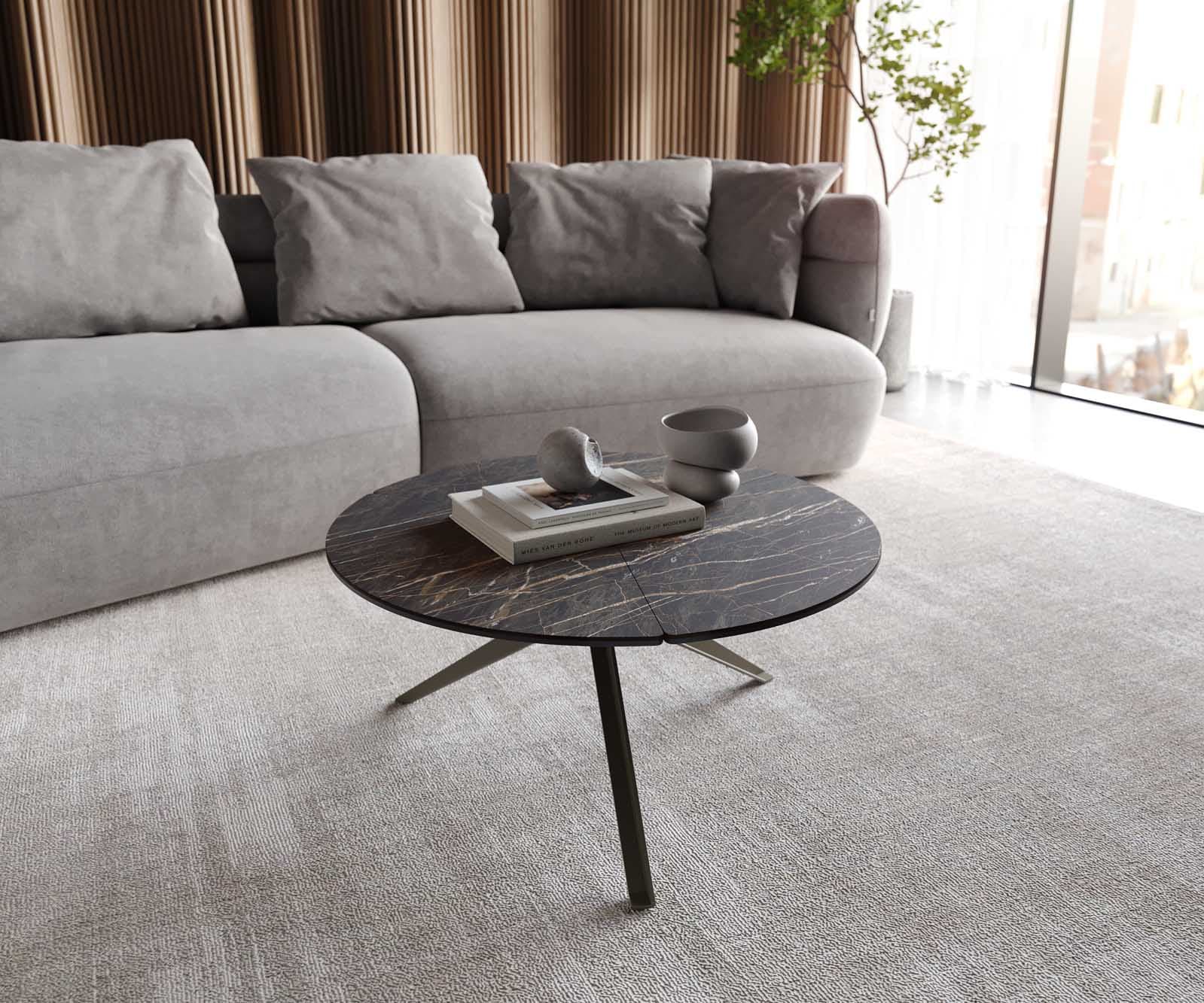 Couchtisch Delron Keramik Kreuzfuß Couchtisch Delron Keramik Kreuzfuß