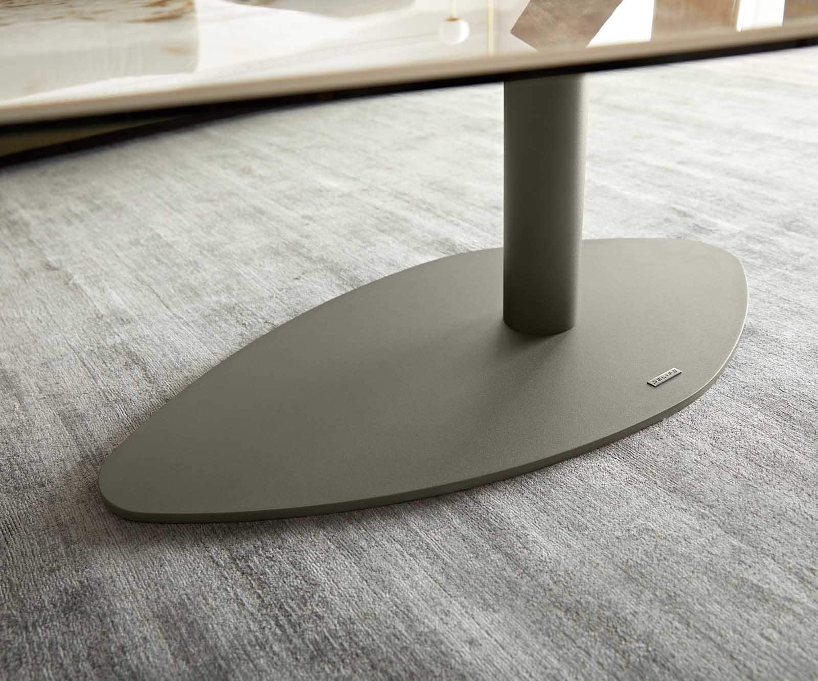 Couchtisch Vibana 140x80 cm Keramik Minas Melange Weiß-Beige Gestell Effektfinish Titan 5 Couchtisch Vibana 140x80 cm Keramik Minas Melange Weiß-Beige Gestell Effektfinish Titan 5