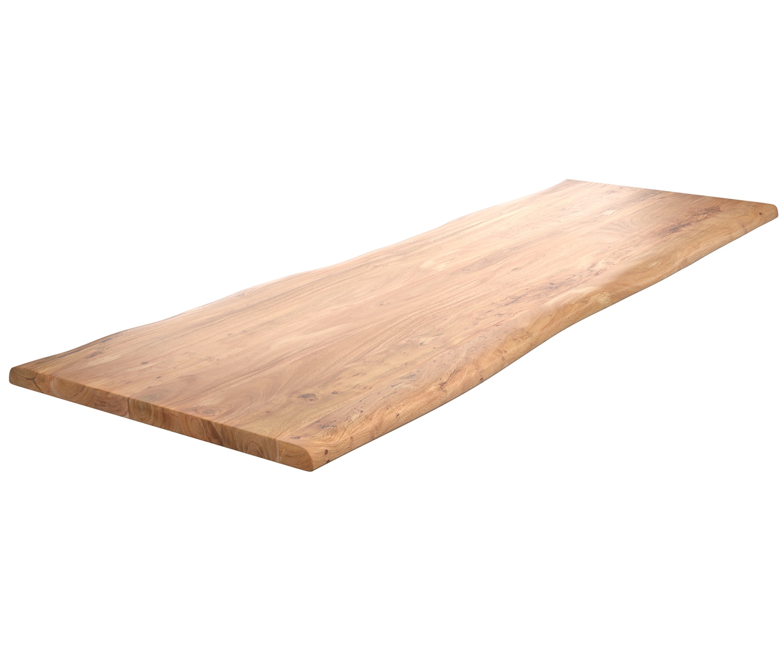 Esstischplatte Edge 300x100cm XL Akazie Natur Live-Edge Esstischplatte Edge 300x100cm XL Akazie Natur Live-Edge