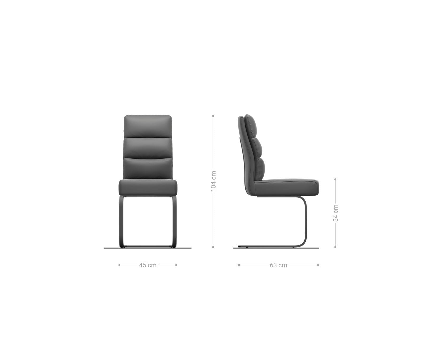 Cantilever Pela-Flex microvelours anthracite vintage pied cantilever plat noir ressorts ensachés 6 Cantilever Pela-Flex microvelours anthracite vintage pied cantilever plat noir ressorts ensachés 6