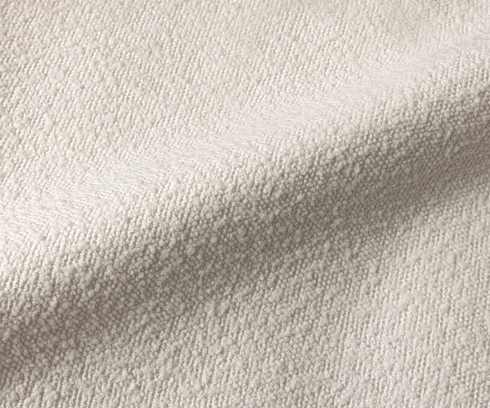 Polsterbettgestell Shona 180x200 cm Bouclé Creme-Weiß 2