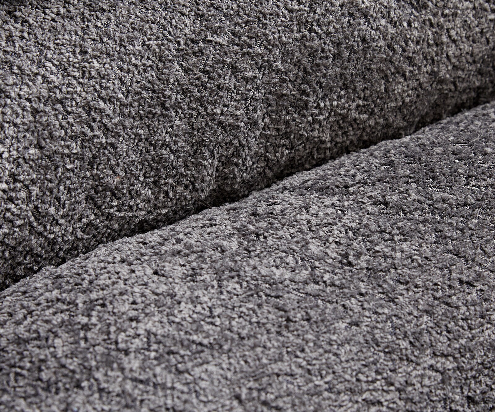 Chaise-pivotante Pejo-Flex bouclé gris pied croisé large grafiete pivotement sur 360° fonction bascule ressorts ensachés 2