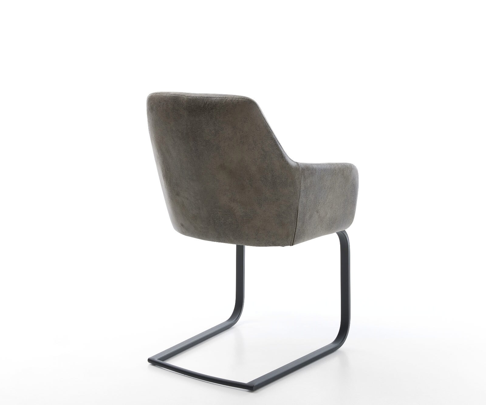 Freischwinger Pejo-Flex Mikrofaser Grau Antik Freischwinger flach Schwarz Taschenfederkern 4 Freischwinger Pejo-Flex Mikrofaser Grau Antik Freischwinger flach Schwarz Taschenfederkern 4