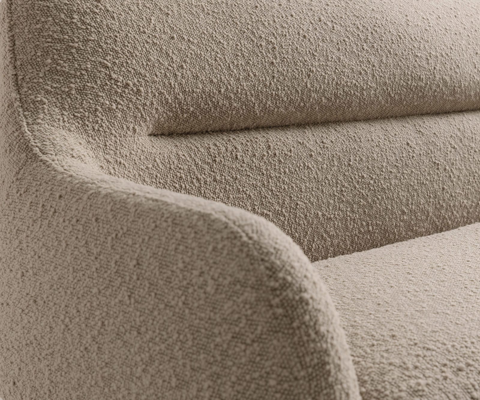 Banc-de-salle-à-manger Taya-Flex 285x190 cm bouclé boue pied croisé angulaire grafiete ressort ensaché liens 7
