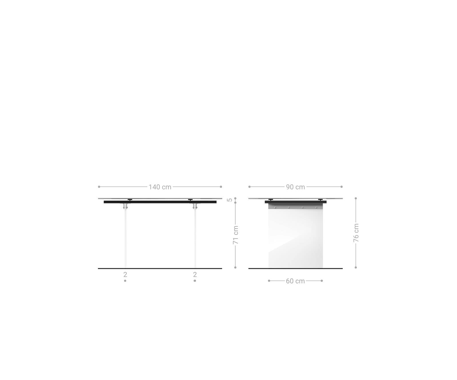 Esstisch Edge 140x90 Keramik Laminam®Nero Greco Anthrazit Gestell Glas 5 Esstisch Edge 140x90 Keramik Laminam®Nero Greco Anthrazit Gestell Glas 5