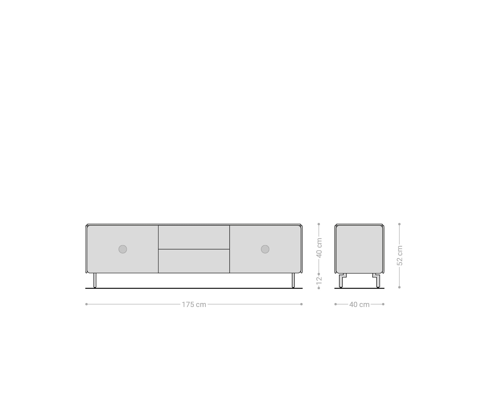Lowboard Shavani 175 cm Akazie Natur 2 Türen 2 Schubladen Fuß Oval Metall Schwarz 6 Lowboard Shavani 175 cm Akazie Natur 2 Türen 2 Schubladen Fuß Oval Metall Schwarz 6