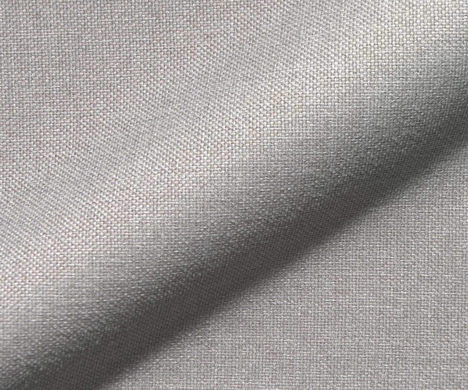 Chaise-de-salle-à-manger Greg-Flex rayures gris clair pied croisé large noir ressorts ensachés 3