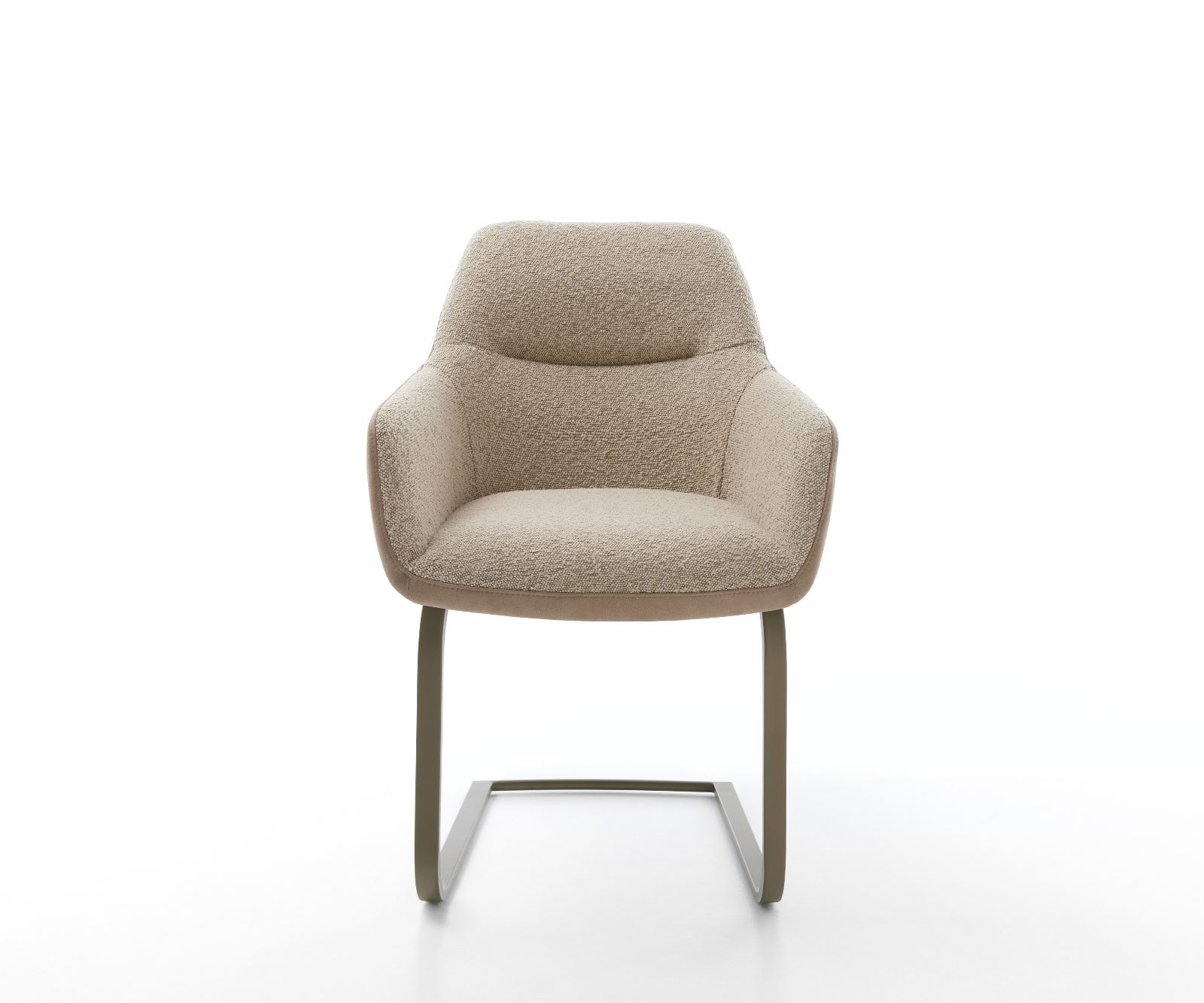 Cantilever Pejo-Flex tissu mixte couleur boue pied cantilever plat aspect titane ressorts ensachés 1 Cantilever Pejo-Flex tissu mixte couleur boue pied cantilever plat aspect titane ressorts ensachés 1