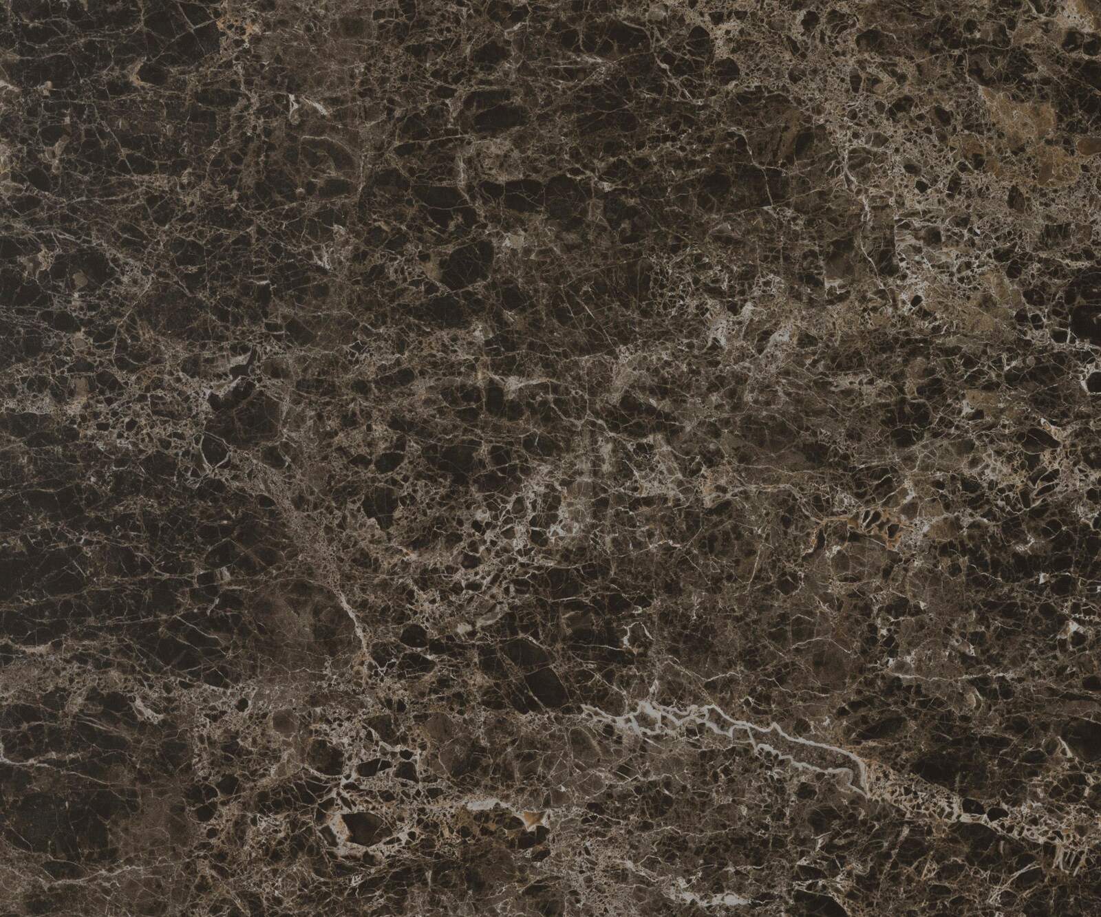 Table de salle à manger Edge Boot Céramique Emperador Extra Lucidato Brun foncé 240x120 Pilier Métal finition effet Titane 3