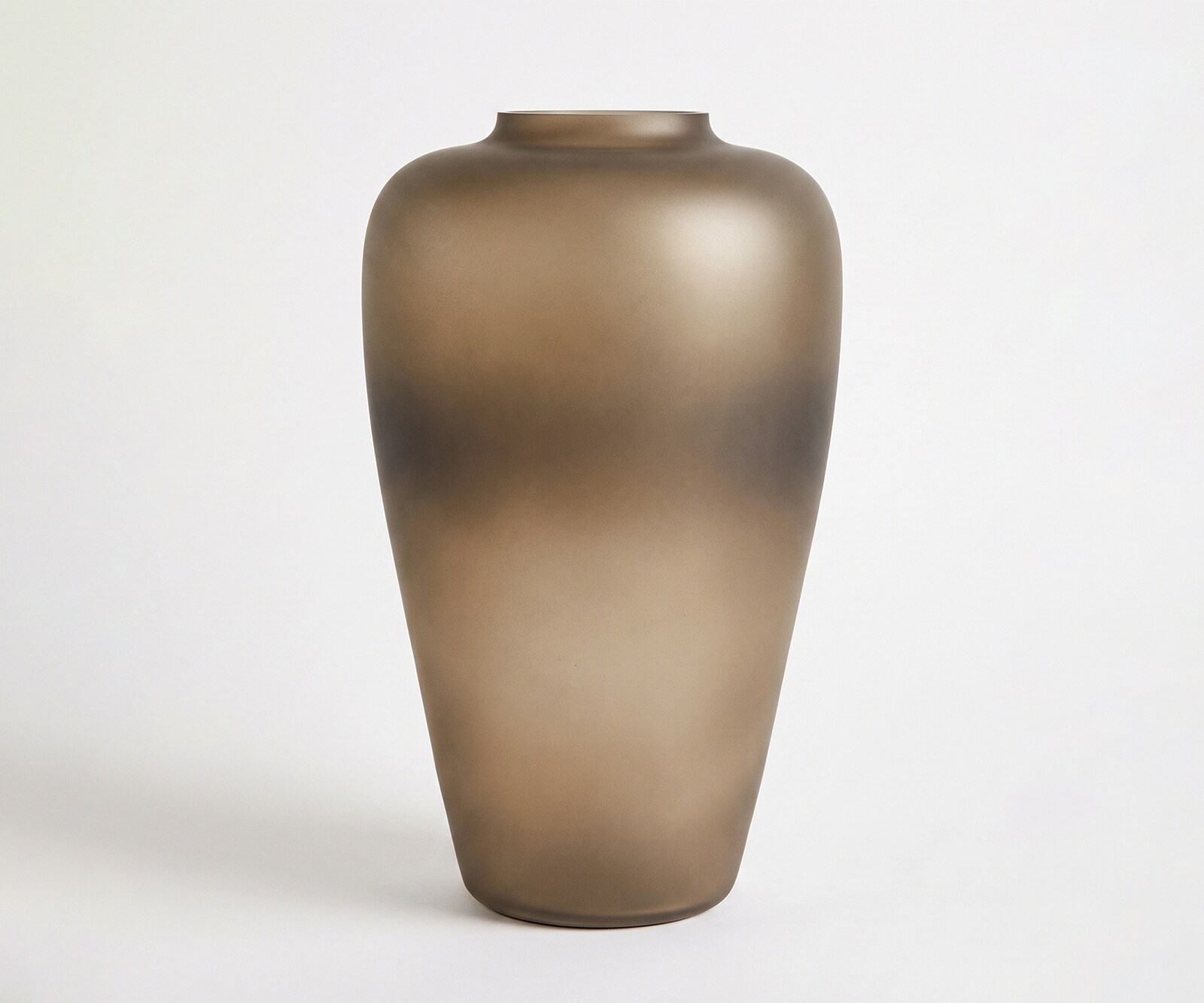 Vase Somera l27 x P27 x H44 cm Verre Aurum Soufflé à la bouche