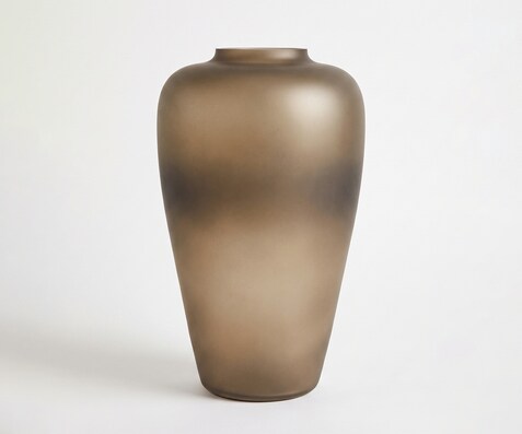 Vase Somera l27 x P27 x H44 cm Verre Aurum Soufflé à la bouche