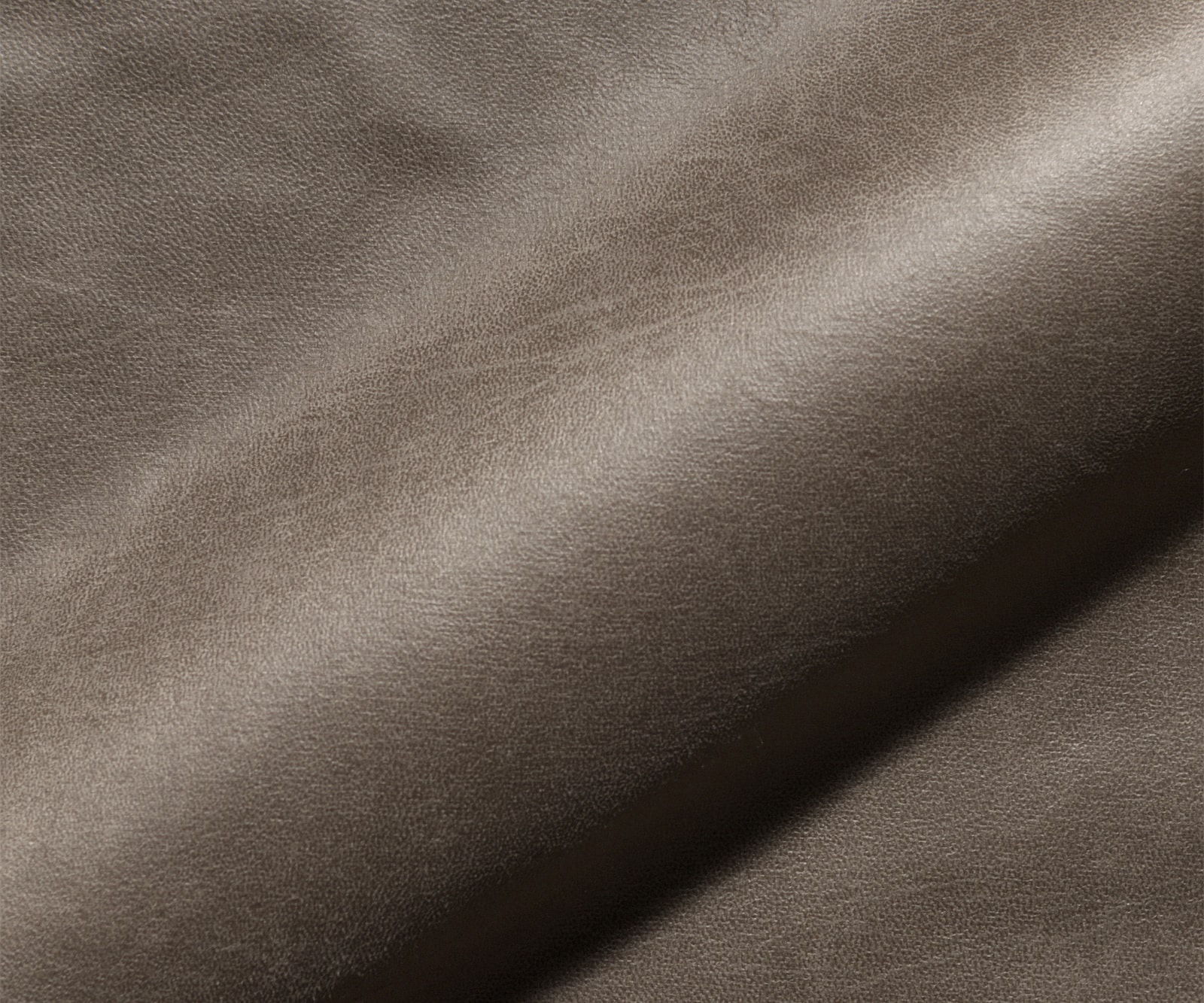 Cantilever Greg-Flex microvelours taupe vintage pied cantilever rond acier inoxydable brossé ressorts ensachés 3