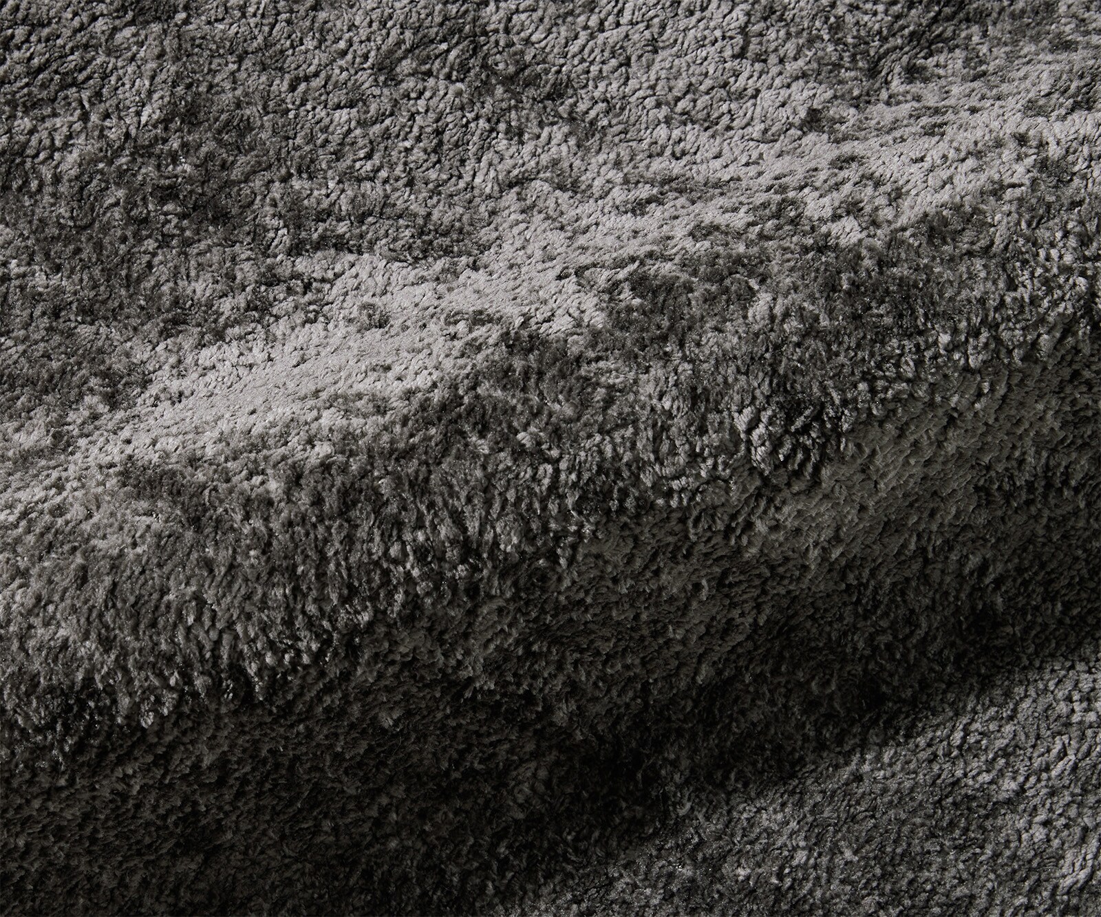 Polsterbettgestell Shona 180x200 cm Teddystoff Grau 2 Polsterbettgestell Shona 180x200 cm Teddystoff Grau 2