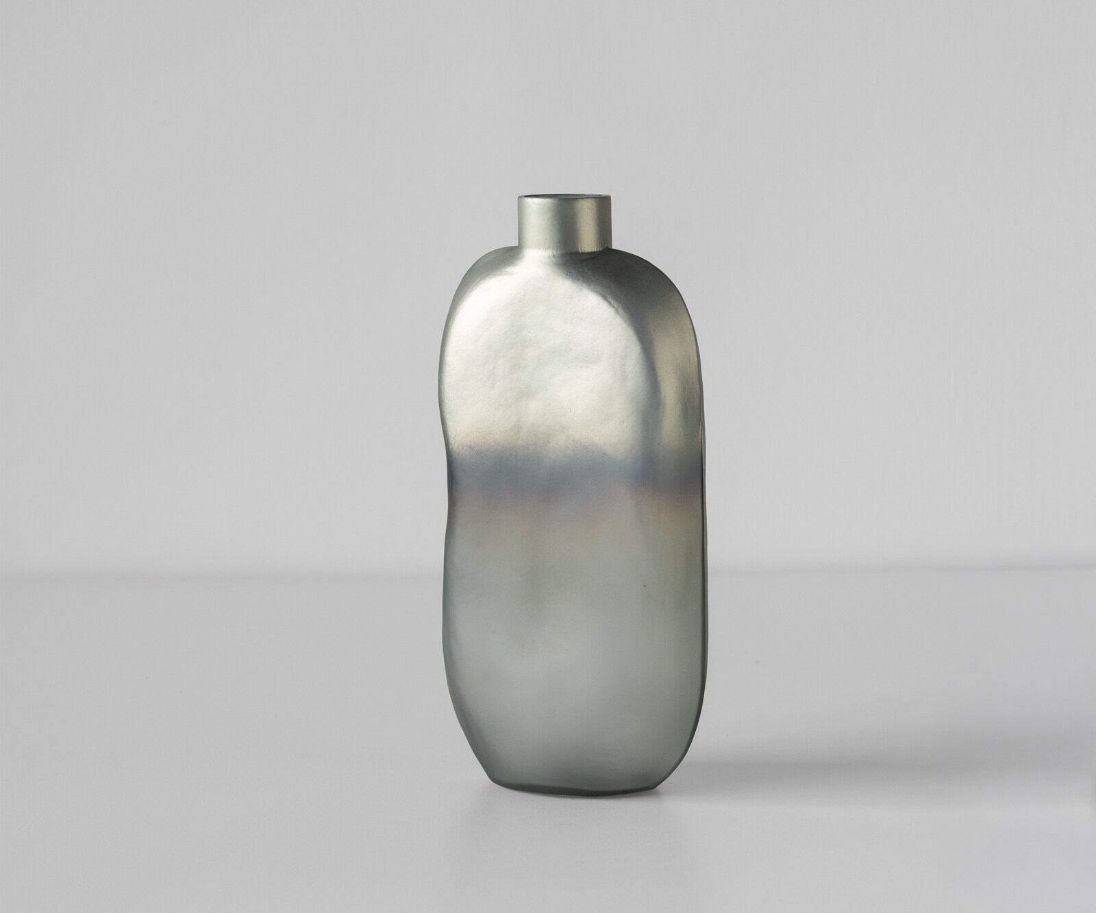 Vase Mireva B17 x T9 x H33 cm Glas Aurora Mundgeblasen