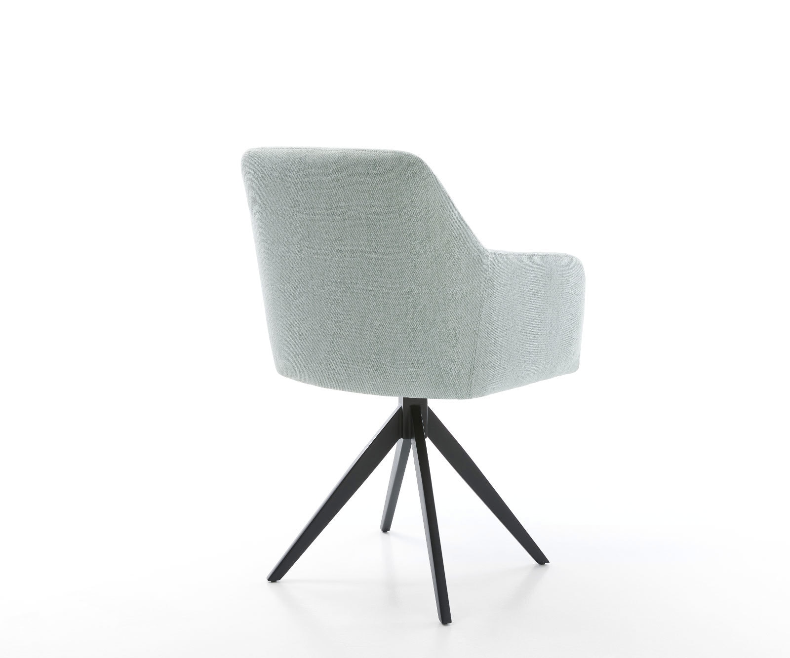 Esszimmerstuhl Greg-Flex Stripes Mint Kreuzgestell kantig Schwarz Taschenfederkern 4 Esszimmerstuhl Greg-Flex Stripes Mint Kreuzgestell kantig Schwarz Taschenfederkern 4