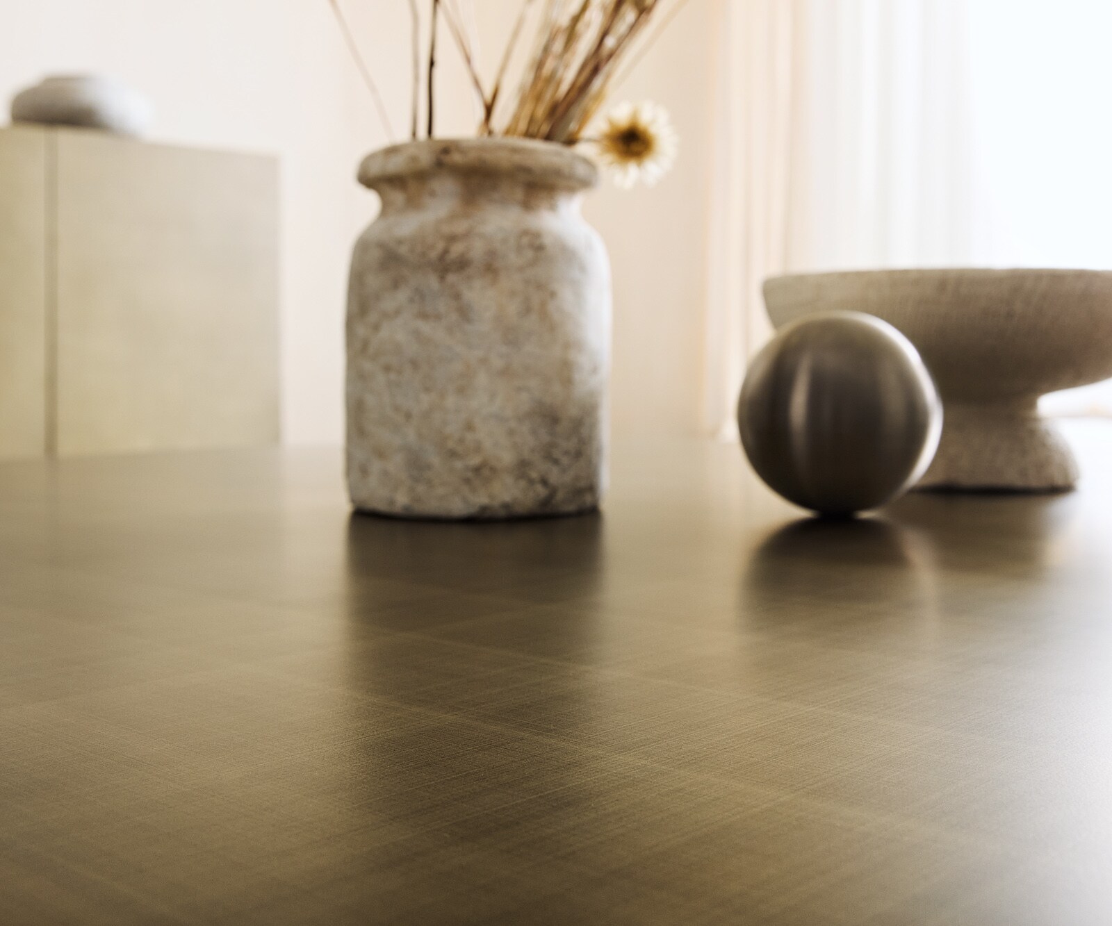 Table-basse Ryo 120x30 cm or métallique 4